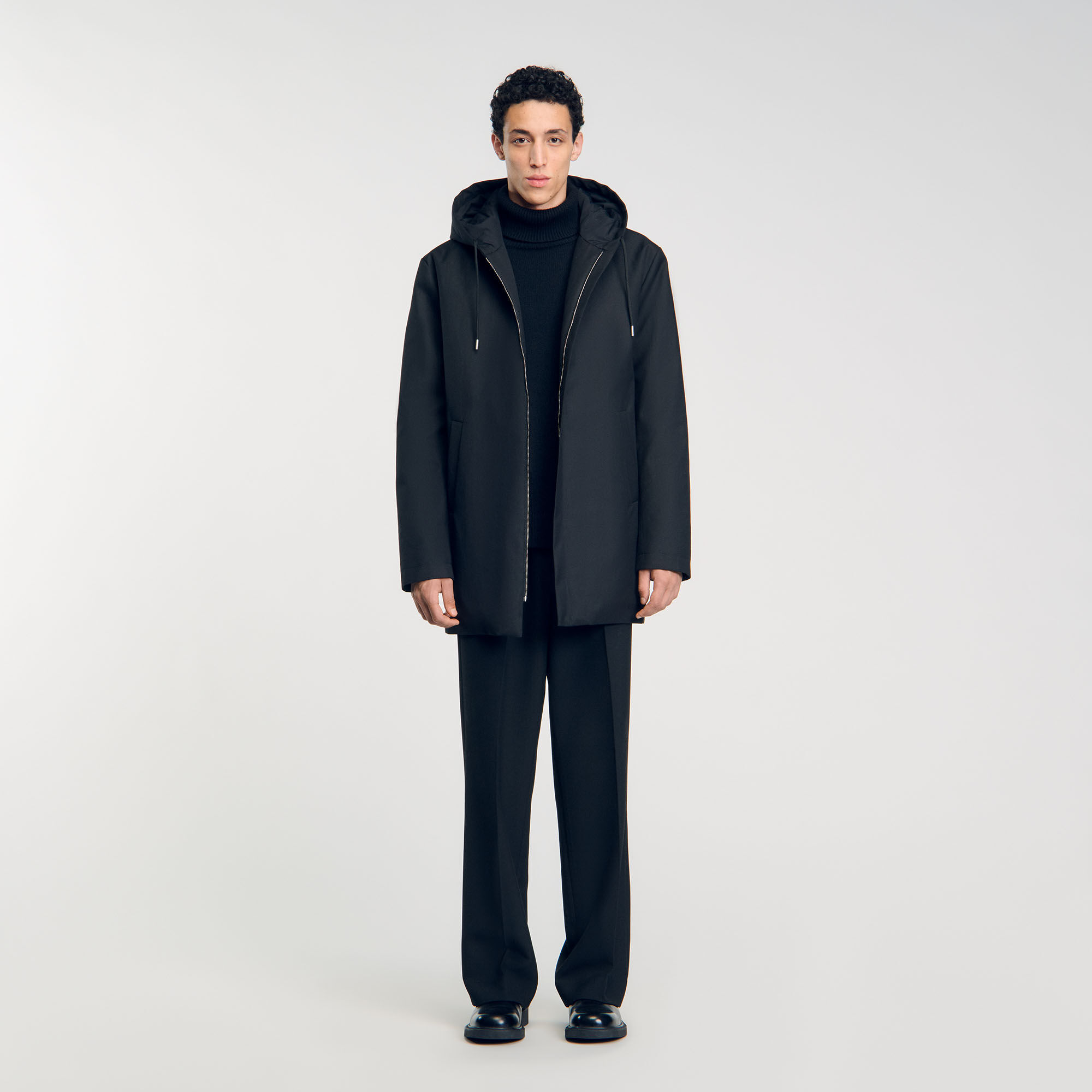 Kapuzen-Parka mit Reißverschluss