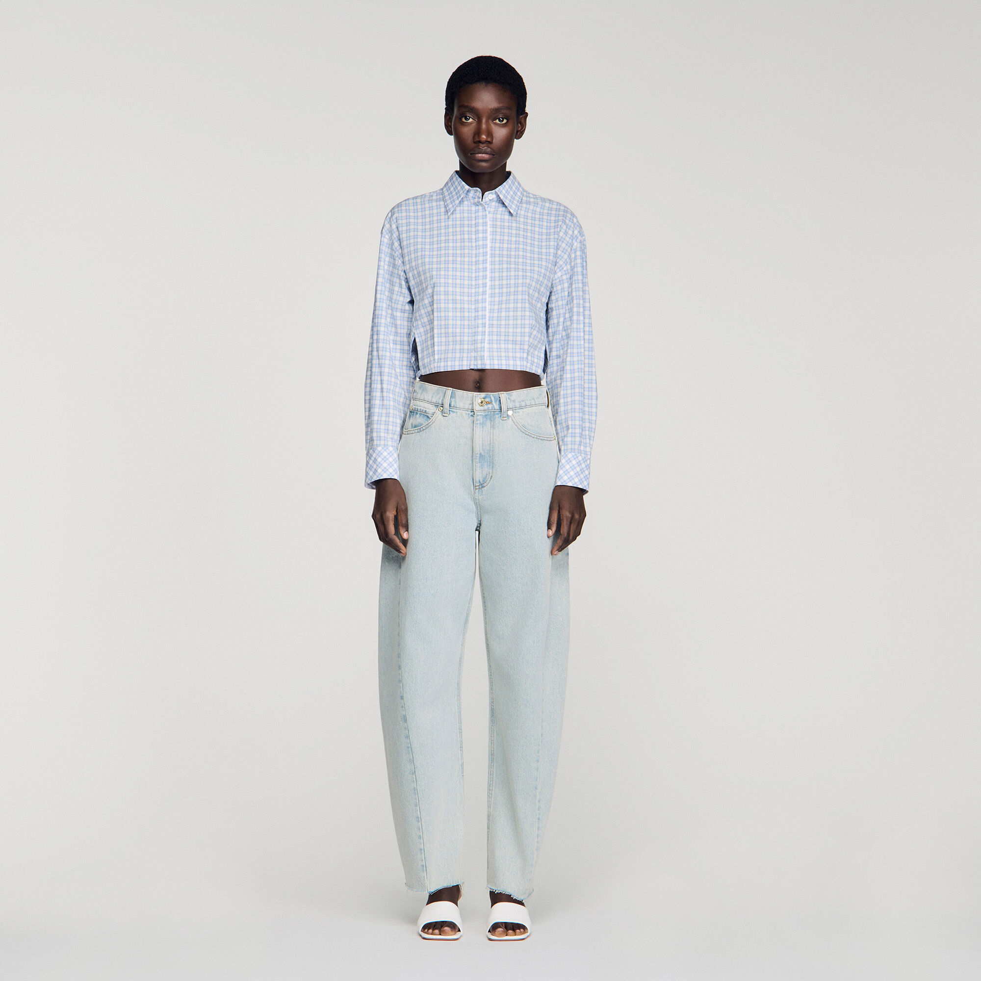 Faded Barrel Baumwolljeans