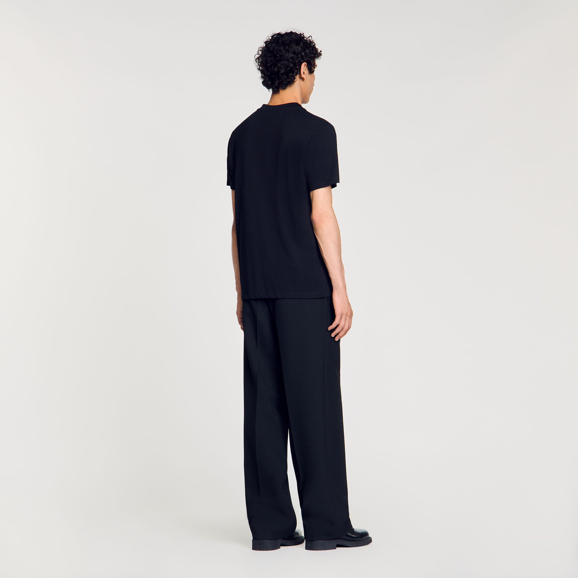 Baumwoll-T-Shirt mit Logo