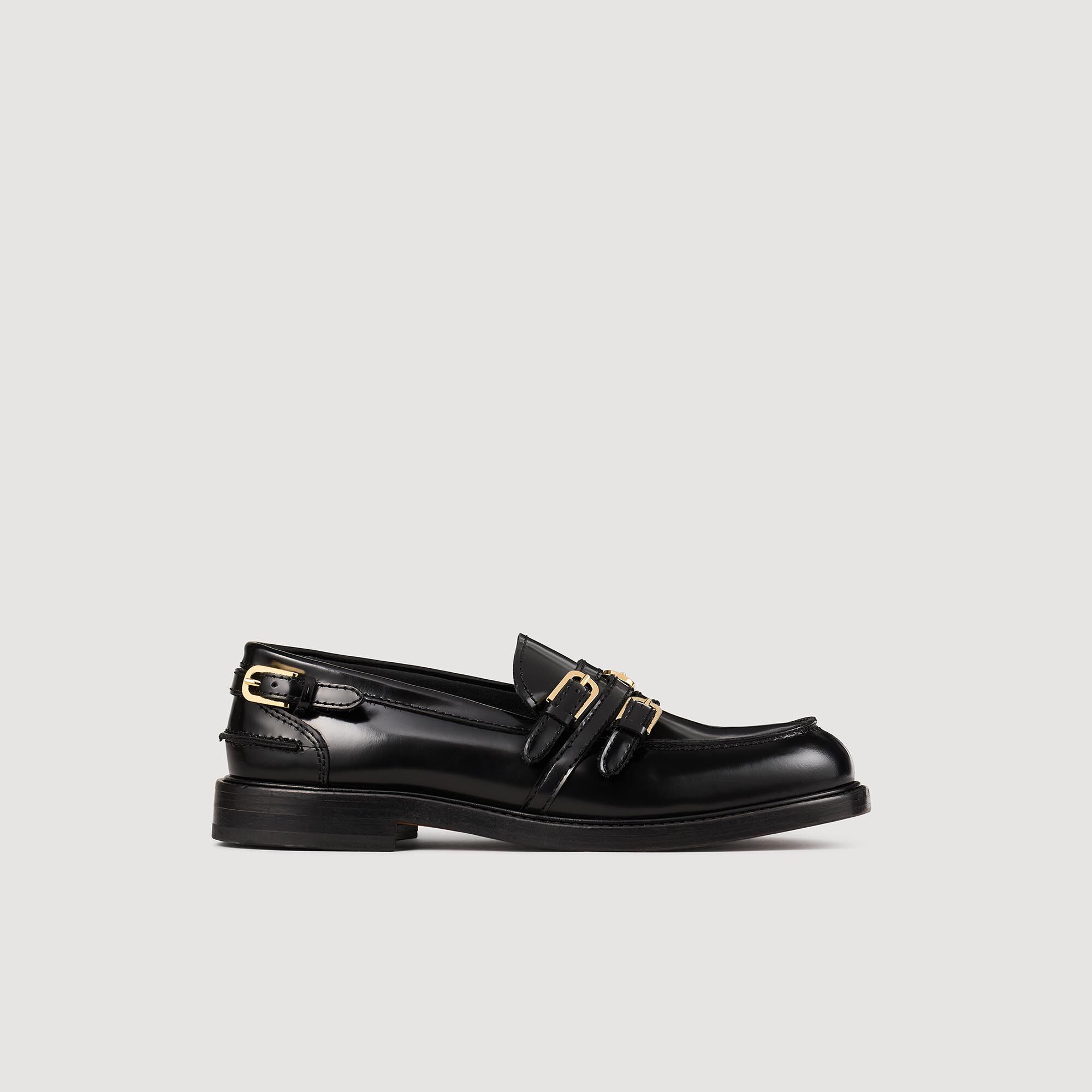 Schnürschuhe mit Schnalle