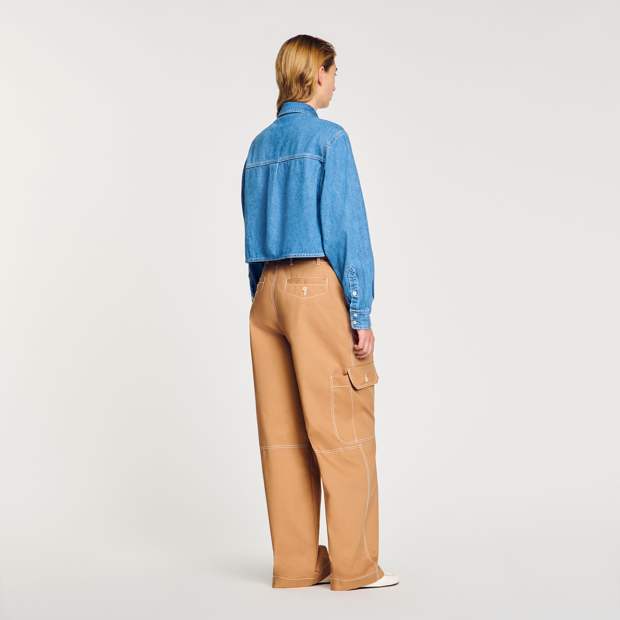 Denim-Shortshirt