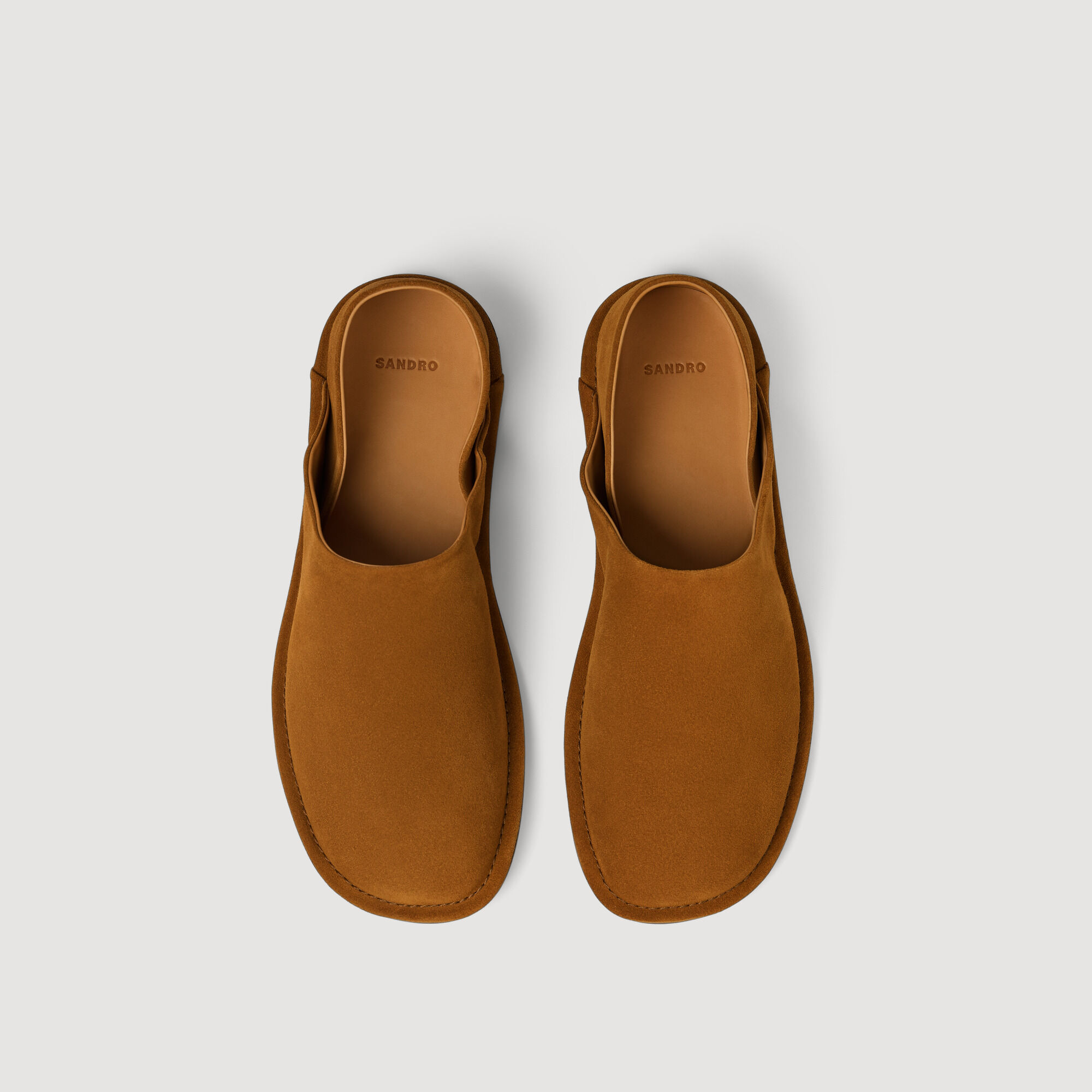 Split-Leder-Slipper