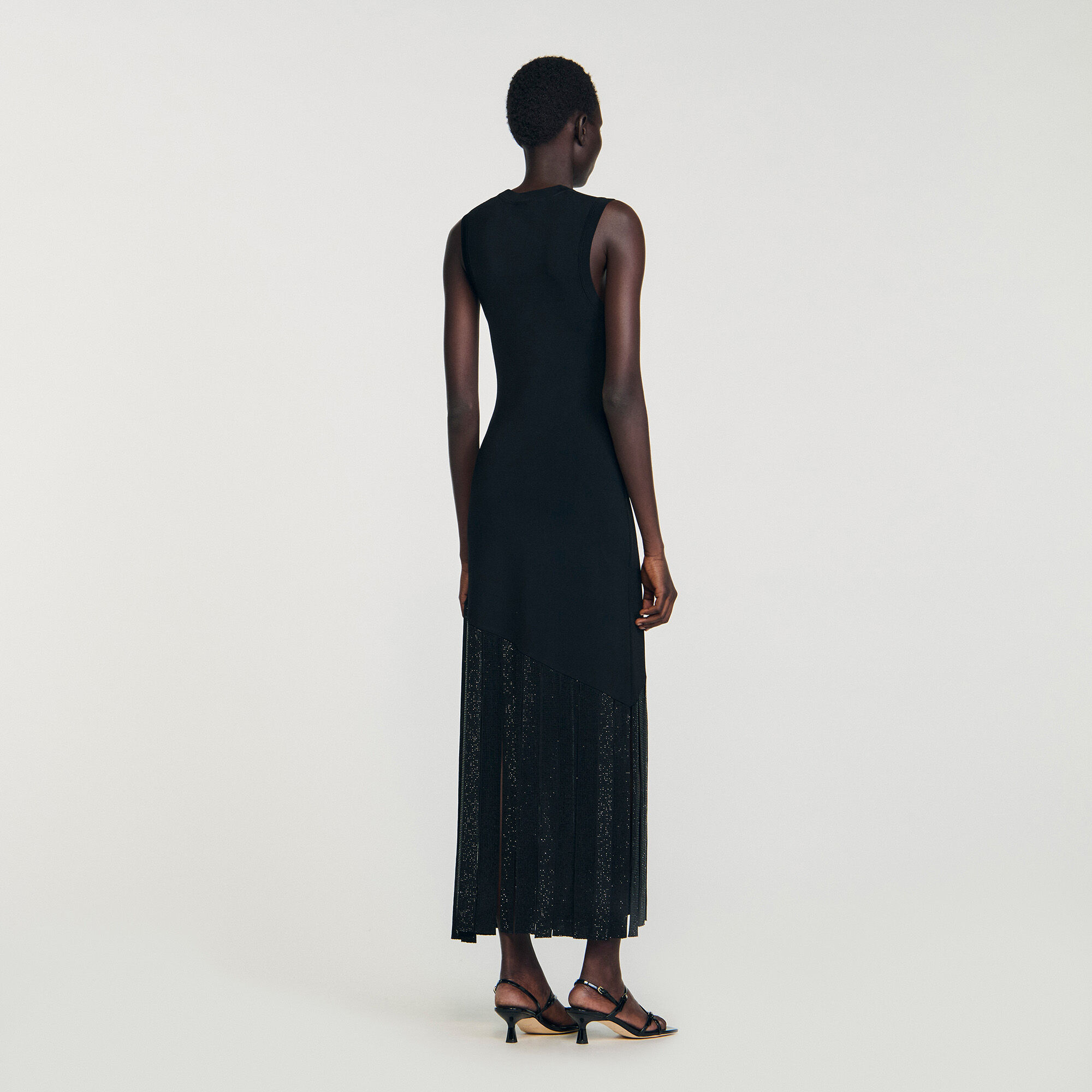 Geflochtener Maxikleid