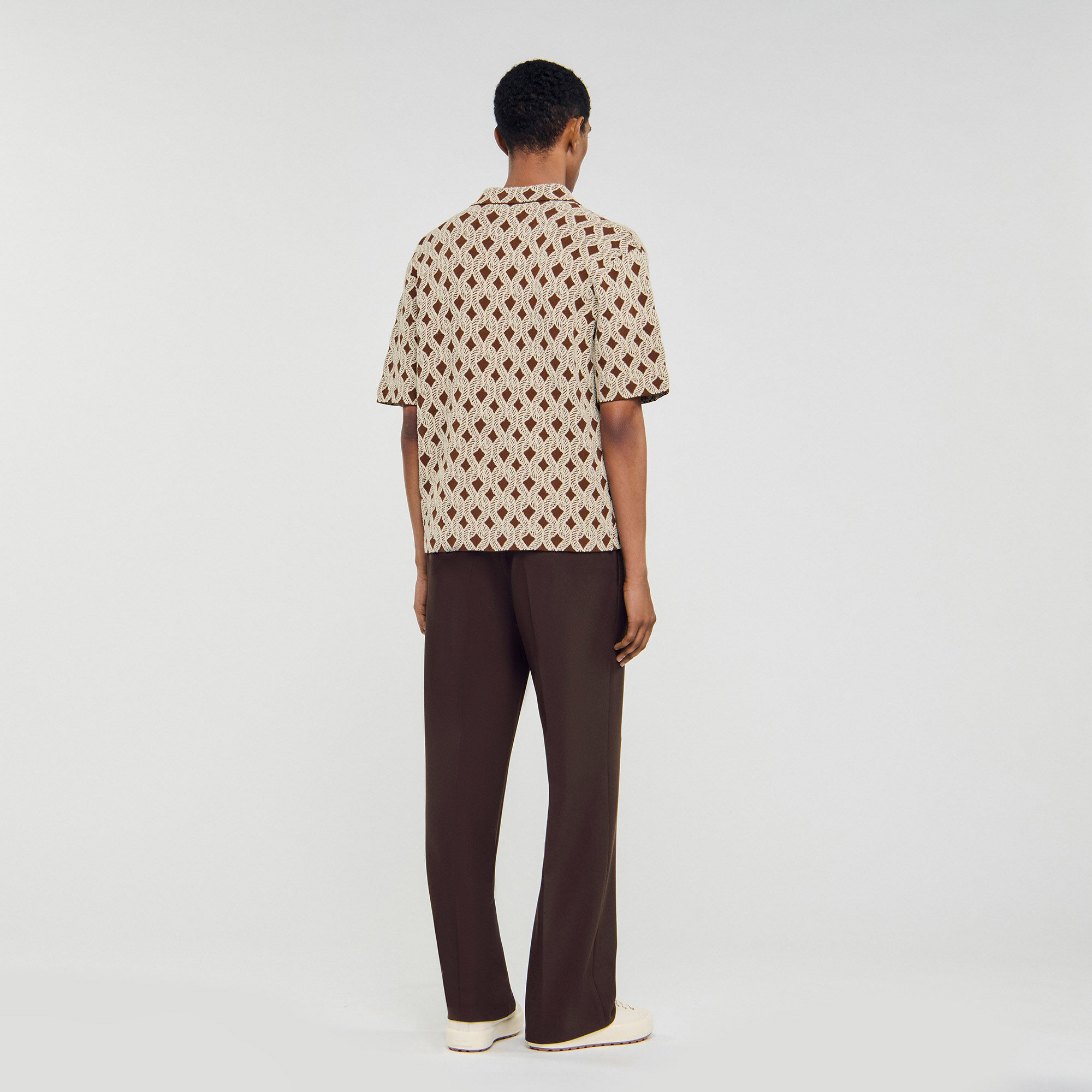 Seil-Jacquard-Hemd