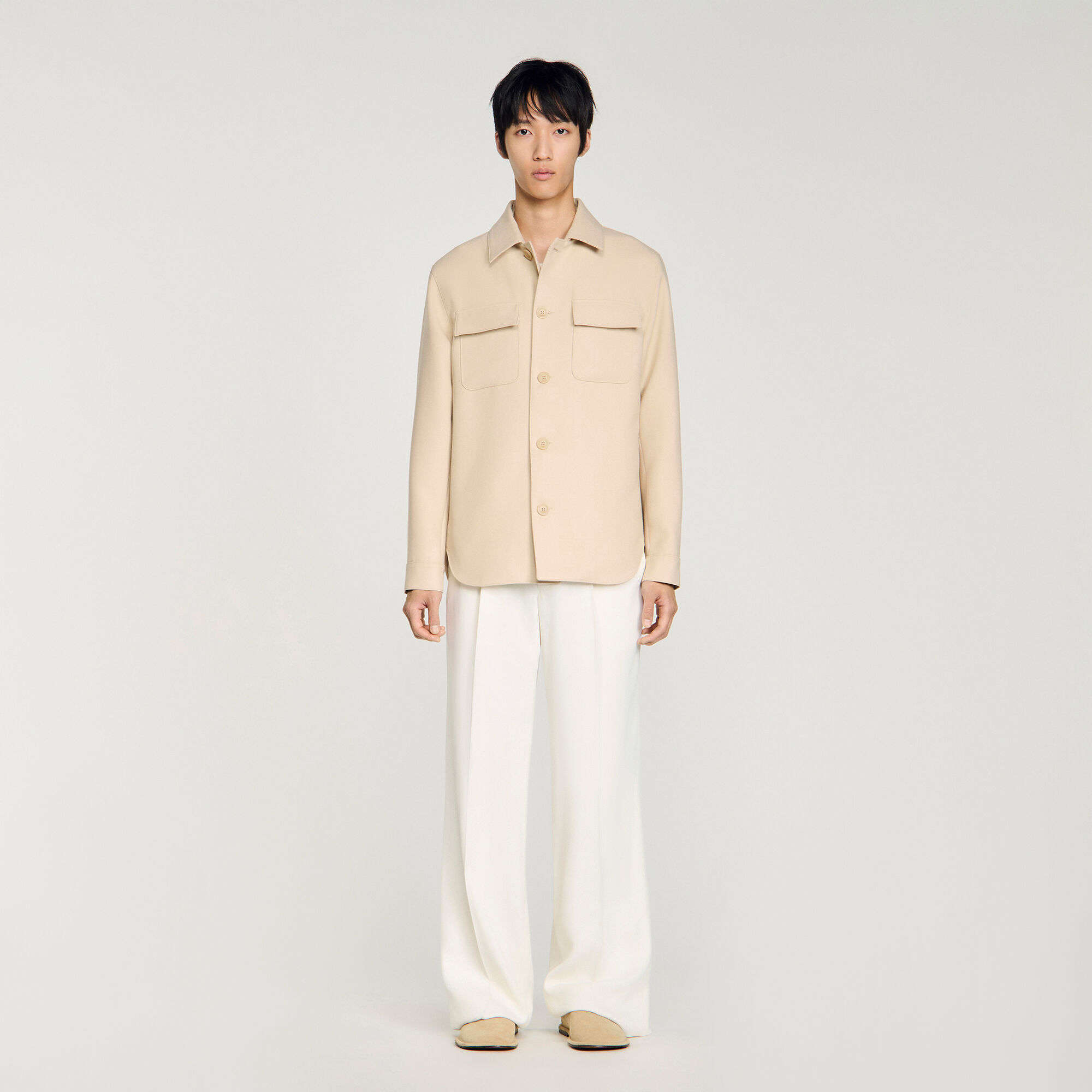 Button-down-Overgröße-Hemd