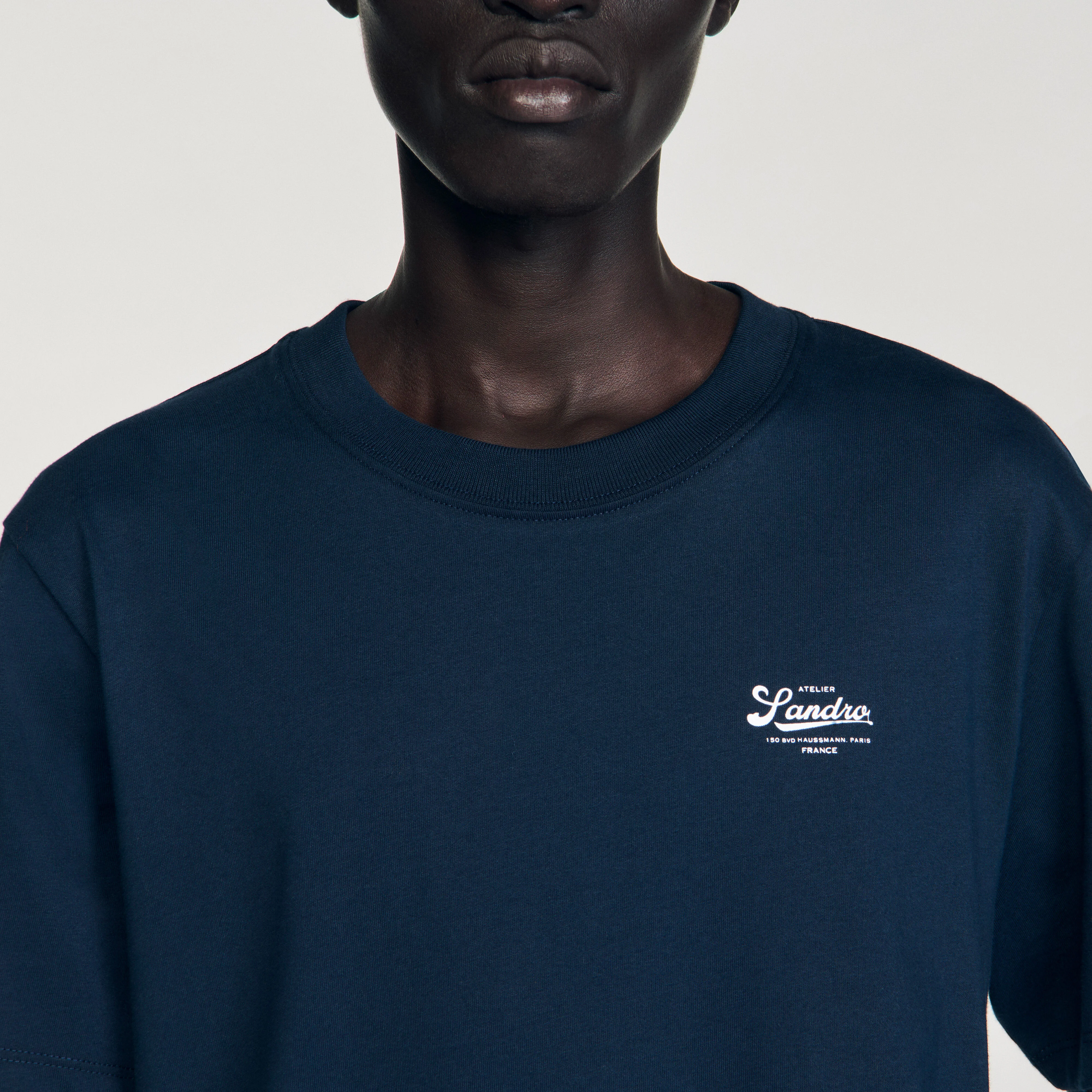 T-Shirt mit Aufnählogo