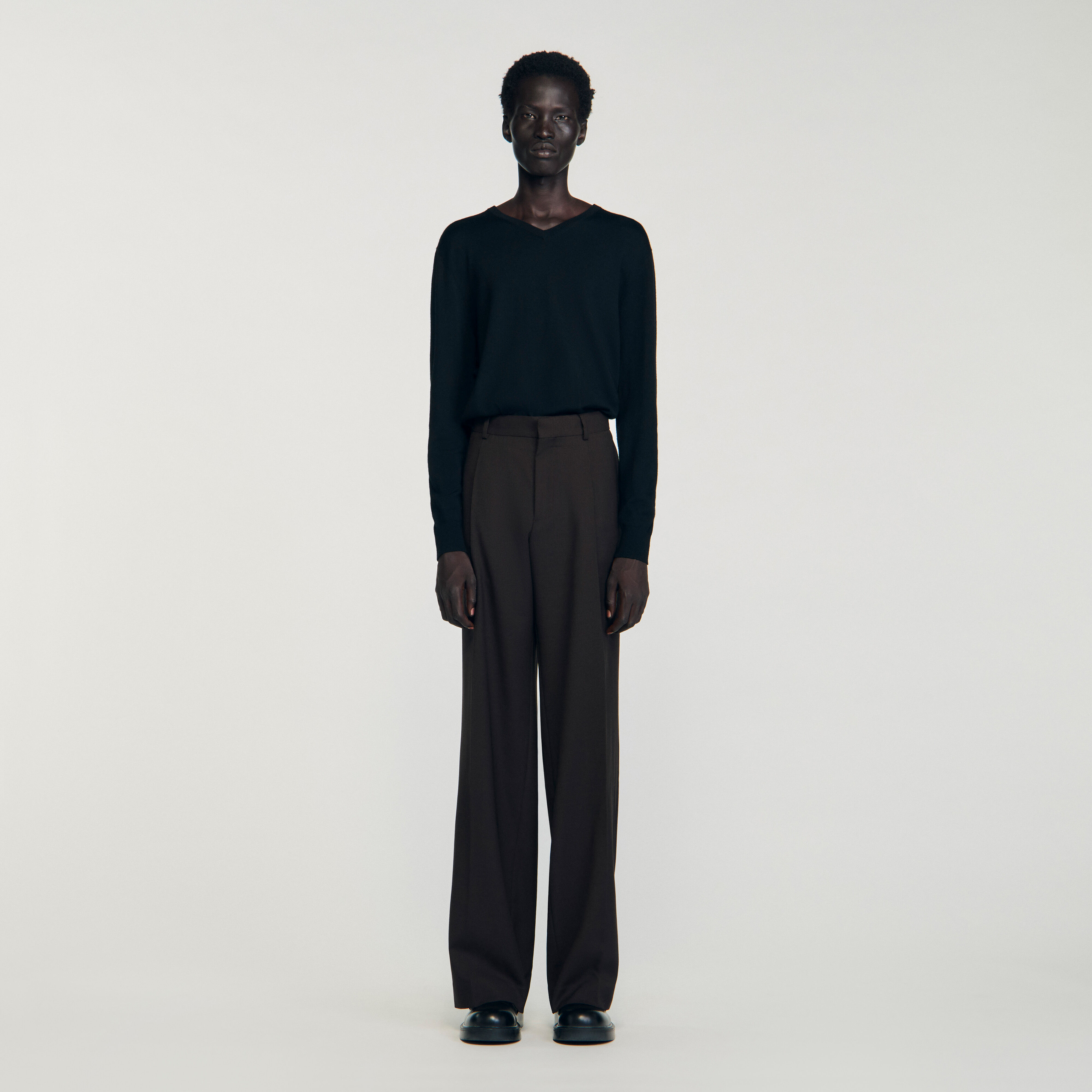Klassische Hose aus Schurwolle