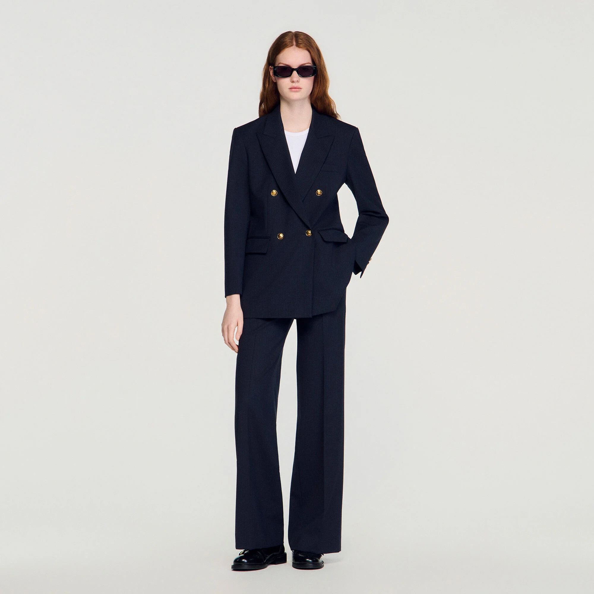 Pinstripe-Jacke