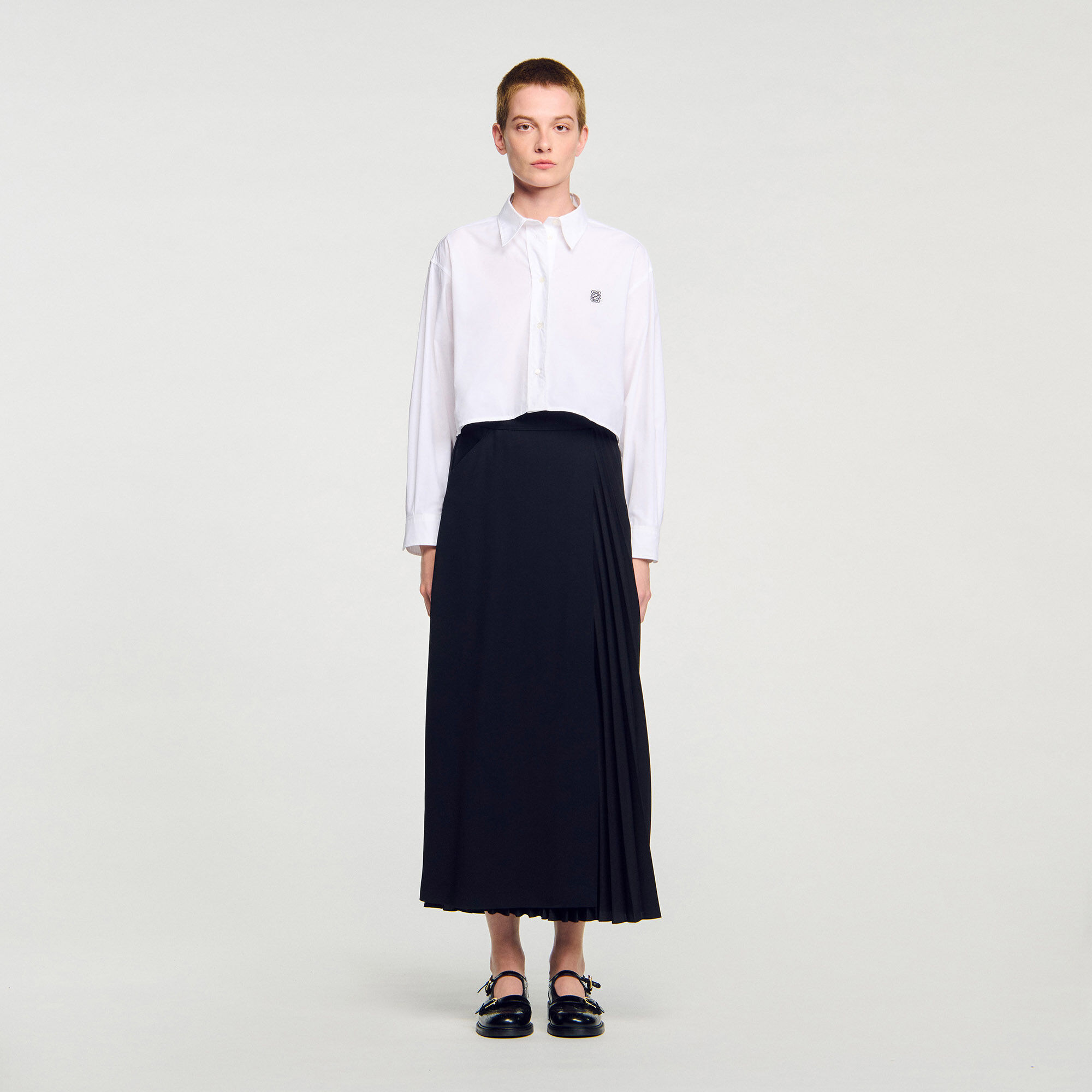 Faltskirt mit Kettchenverschluss