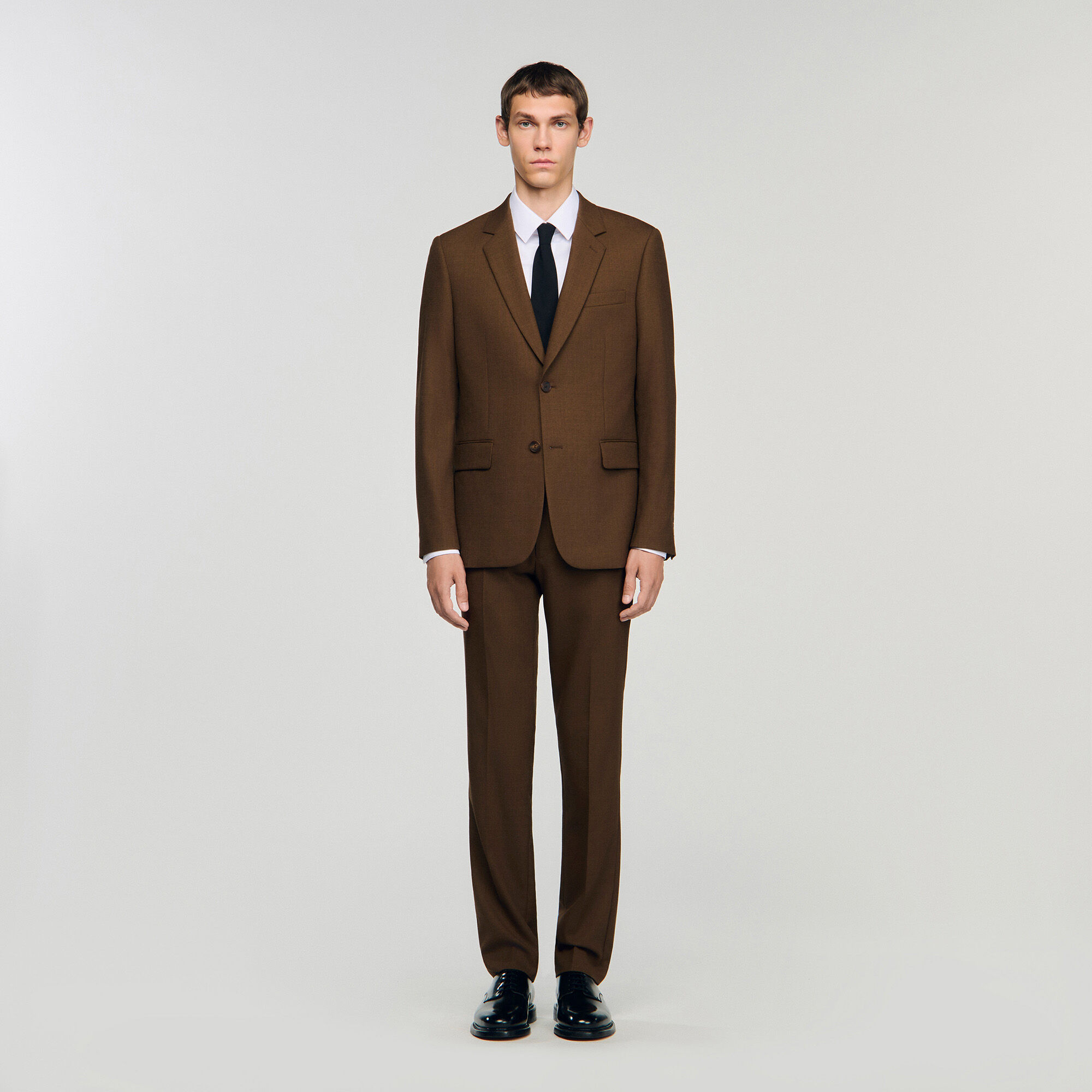 Maßgeschneiderter Jacket aus reiner Wolle