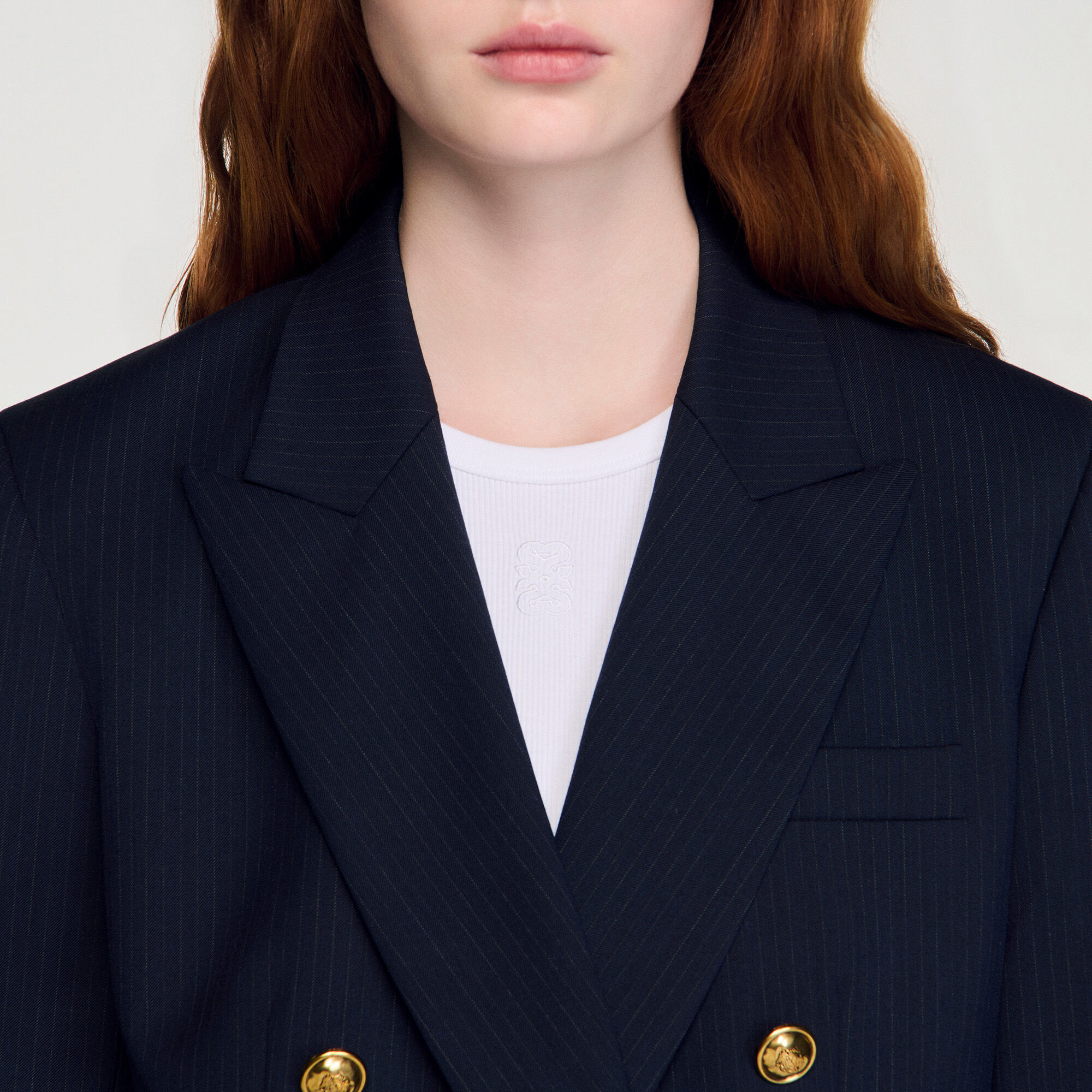 Pinstripe-Jacke