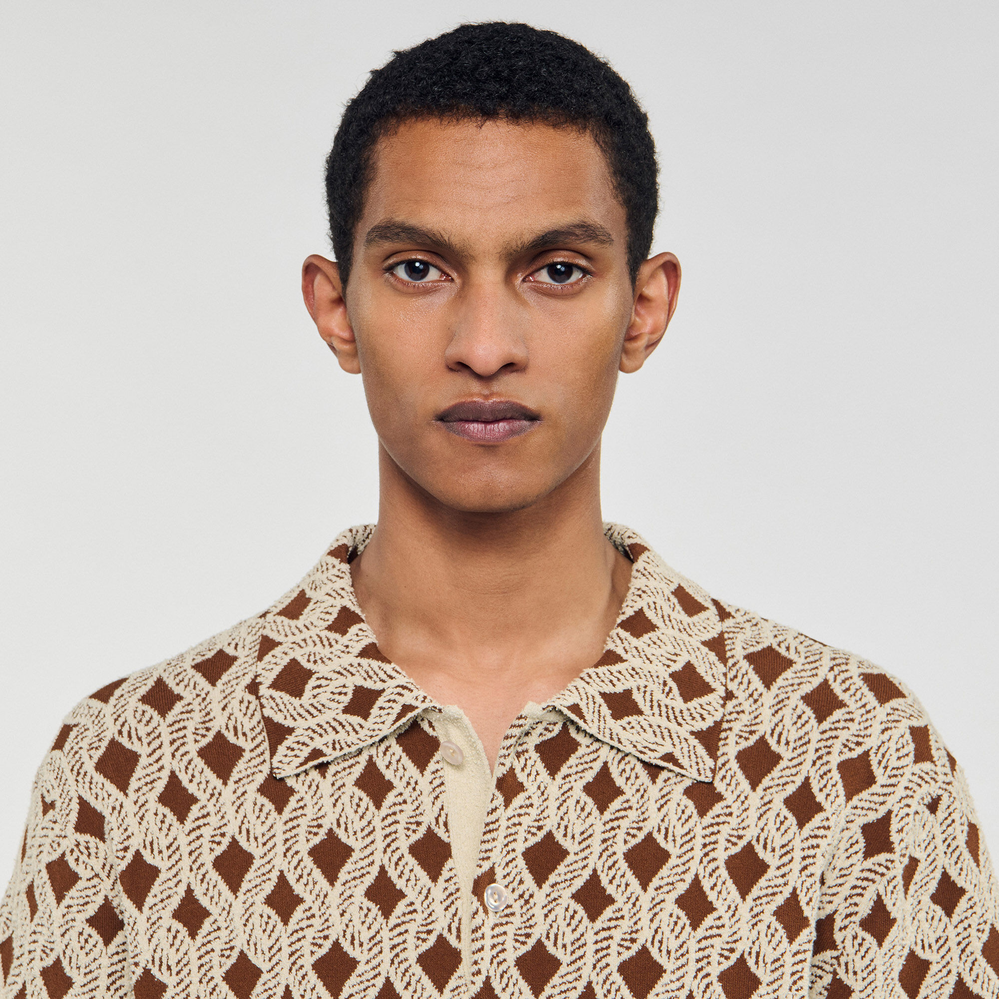 Seil-Jacquard-Hemd