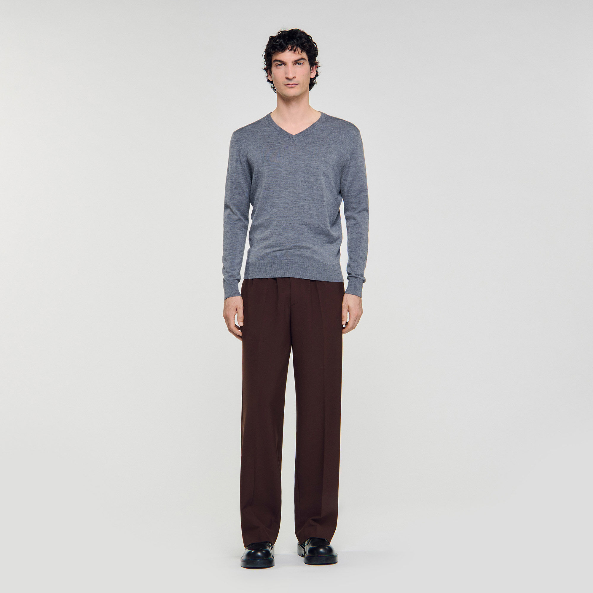 Feiner Wollpullover