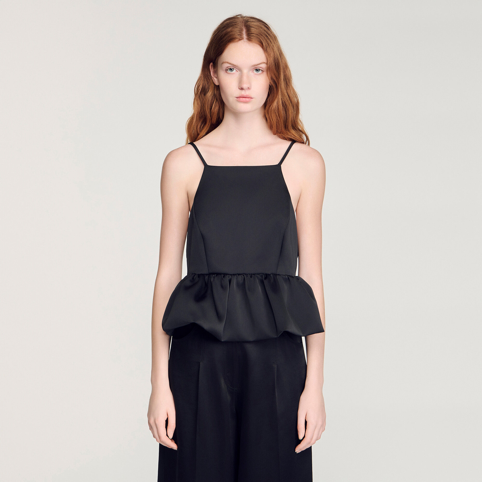Peplum Crop-Top