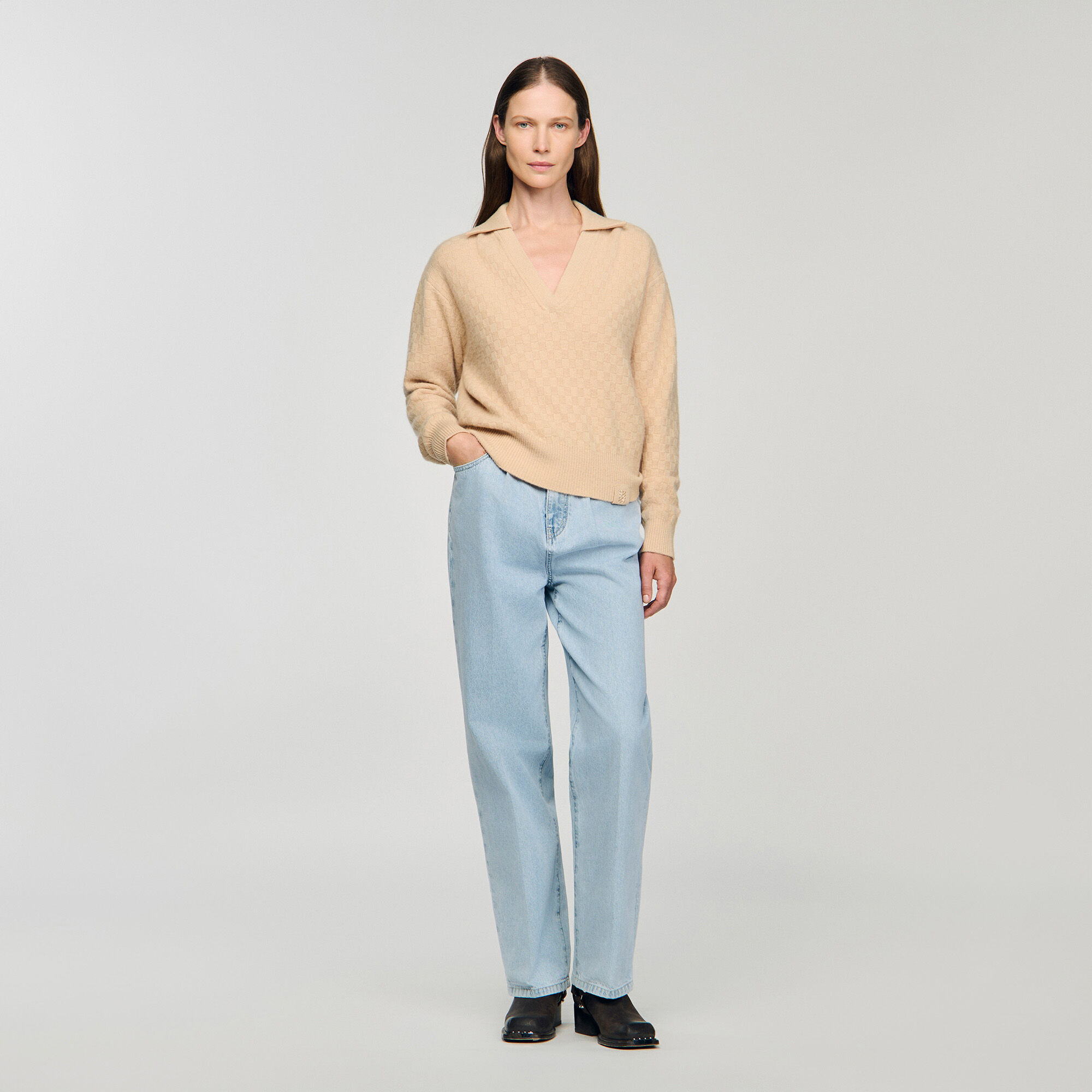 Pullover mit Rollkragen