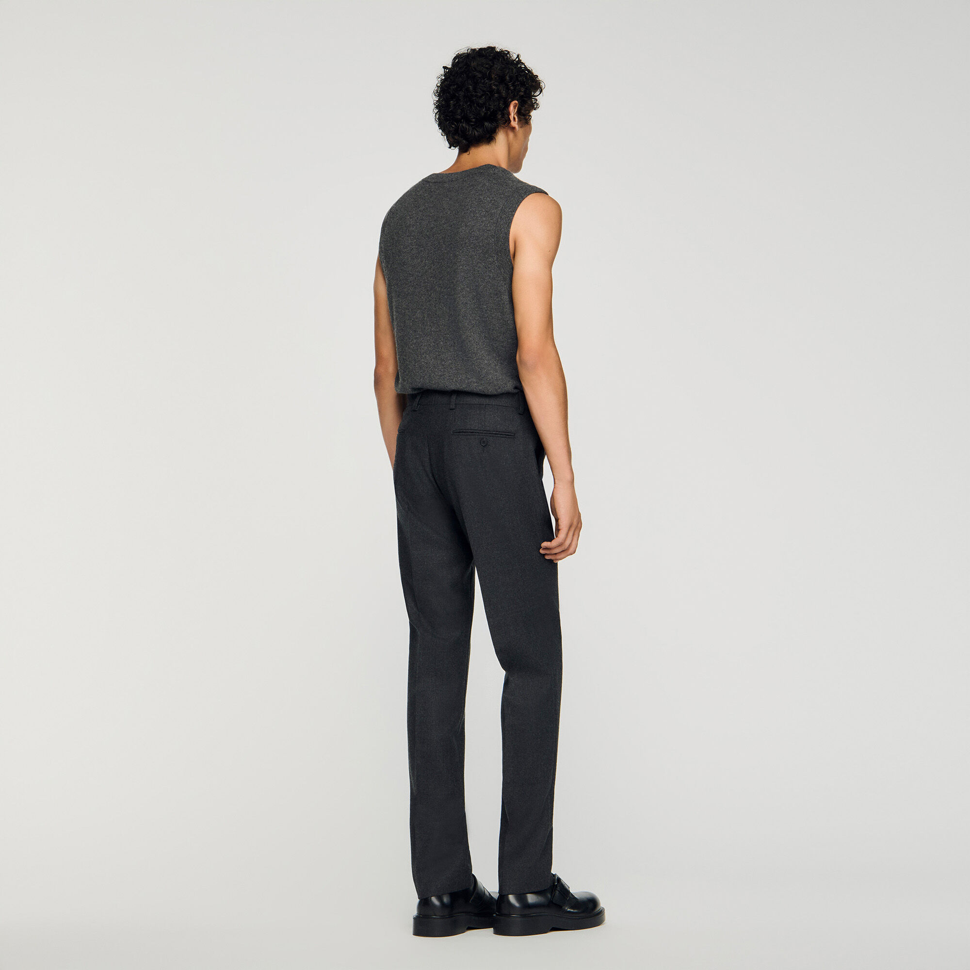 Maßgeschneiderte Hose aus reiner Woll