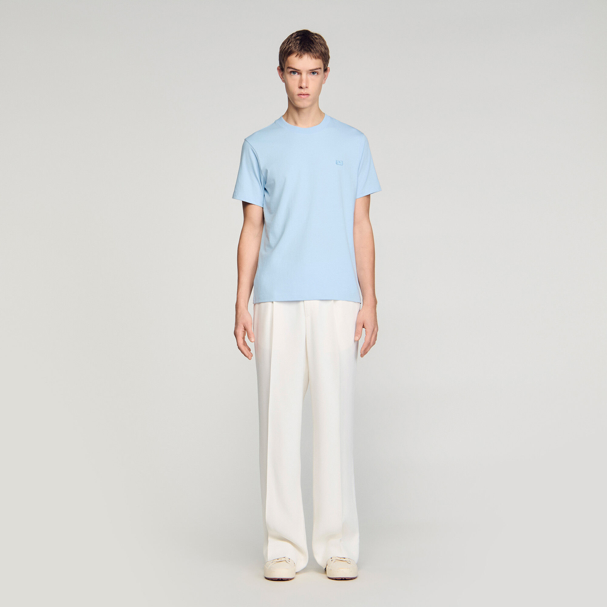 T-Shirt mit doppeltem S-Patch