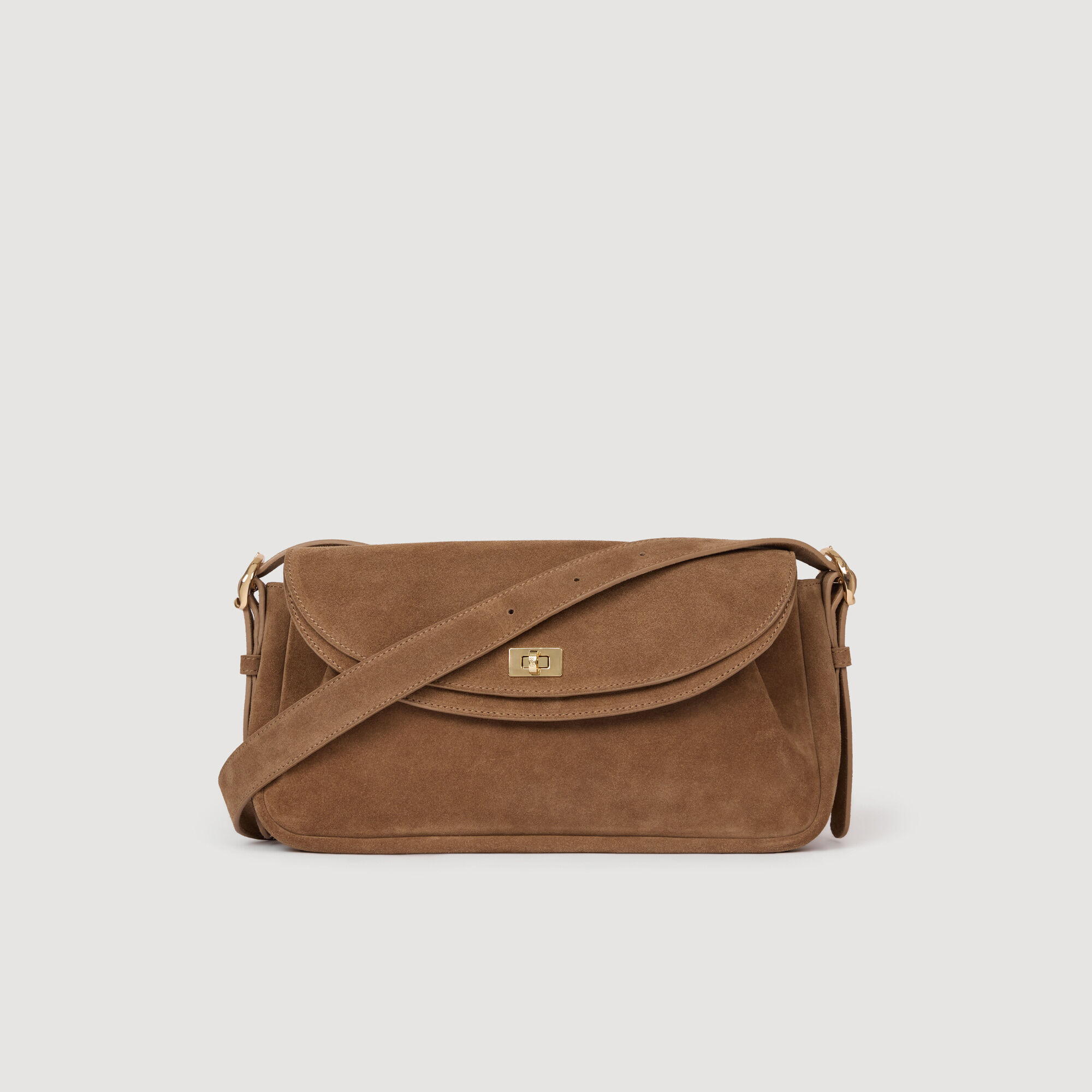 Le Mambo Lederhandtasche aus Wildleder