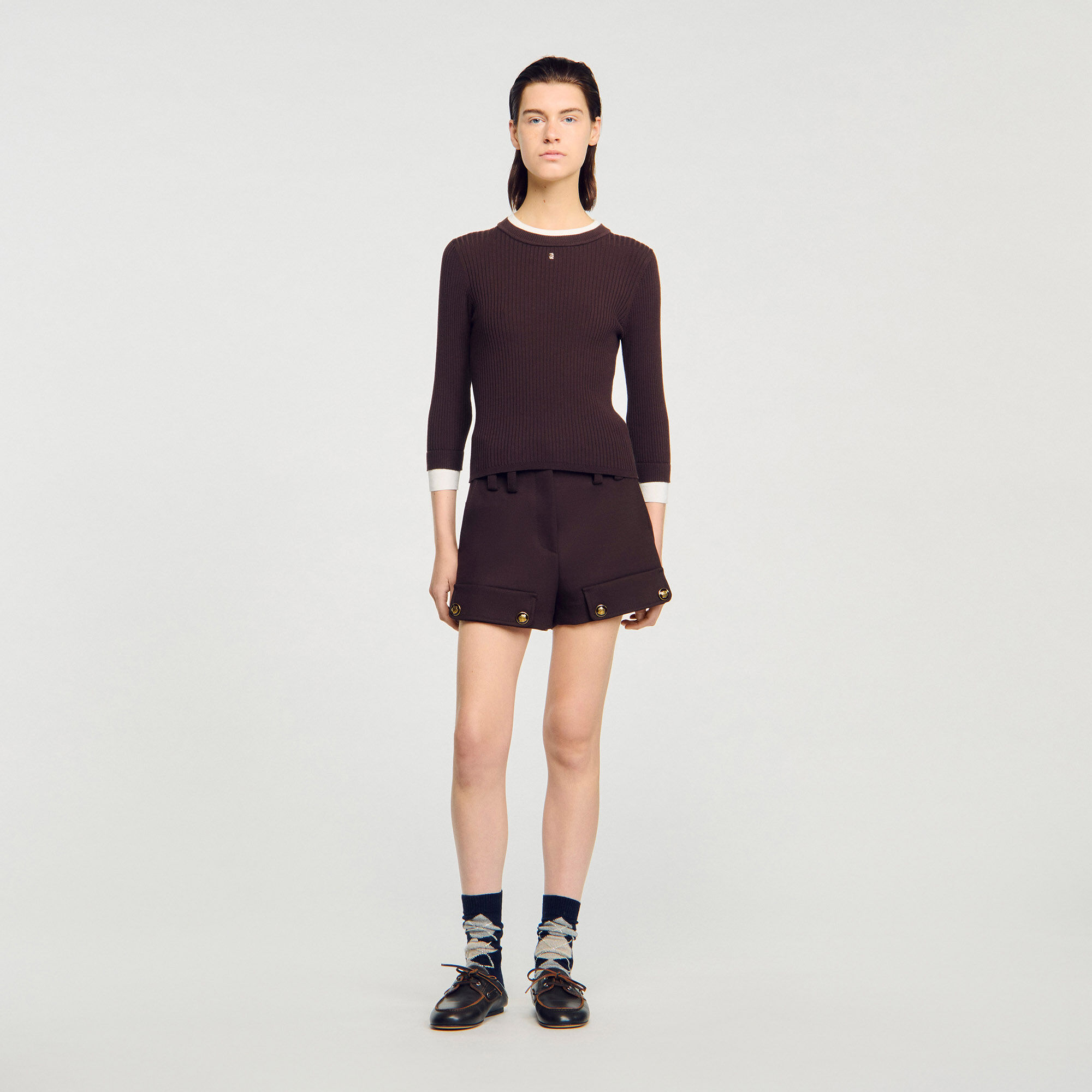 2-in-1-Mischwollpullover