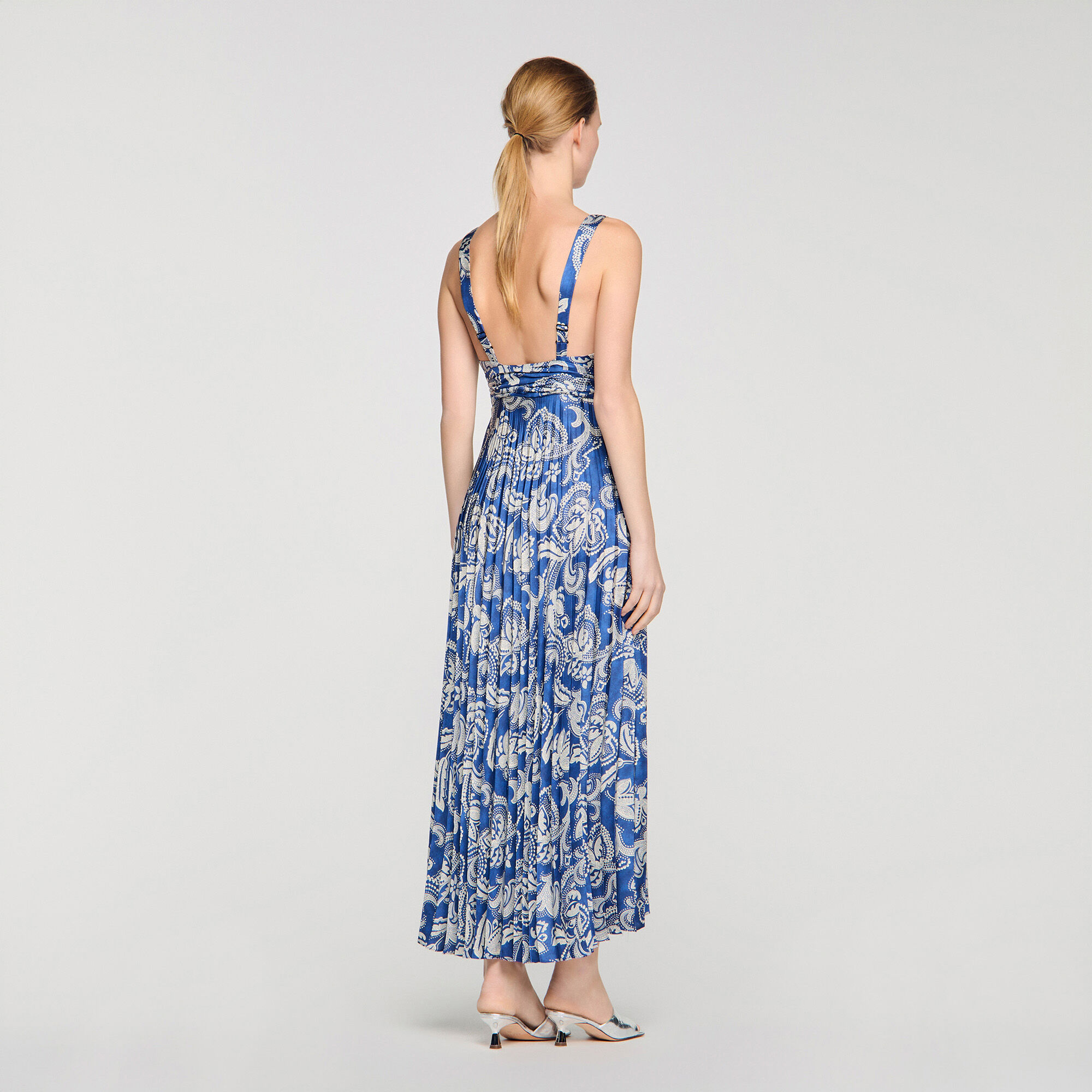Maxikleid mit Blumenmuster