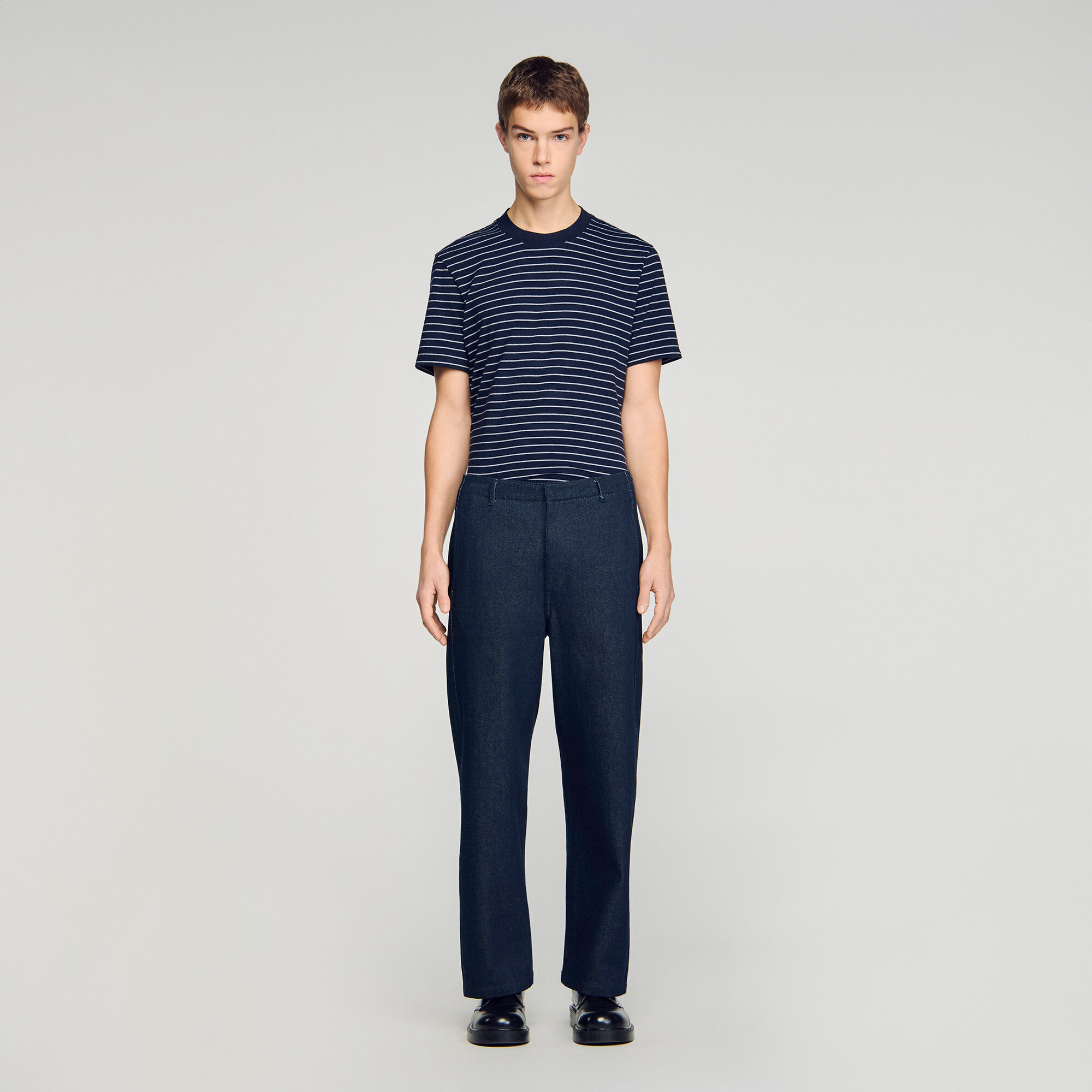 Rohes Barrel-Jeans