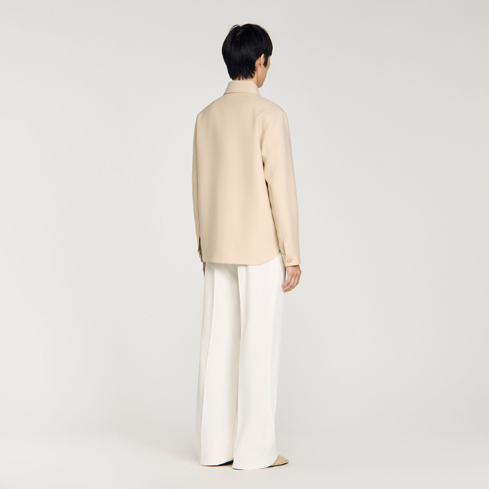 Button-down-Overgröße-Hemd