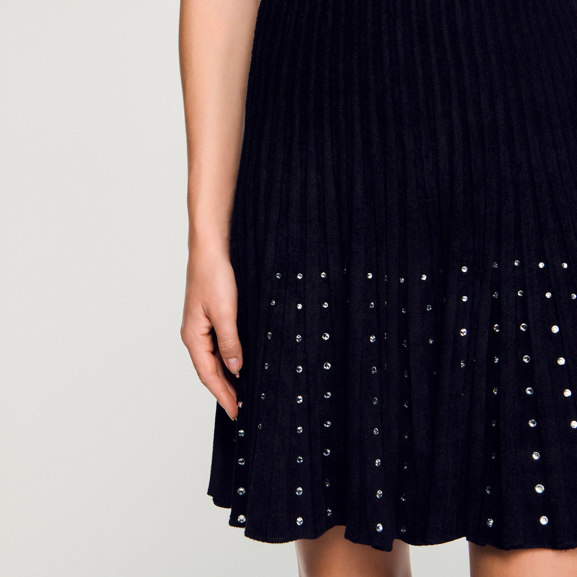 Kleines Strasskleid