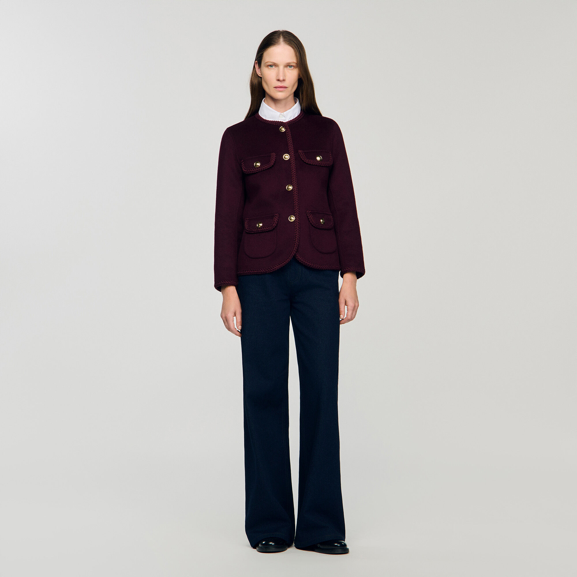 Doppelseitige Jacke
