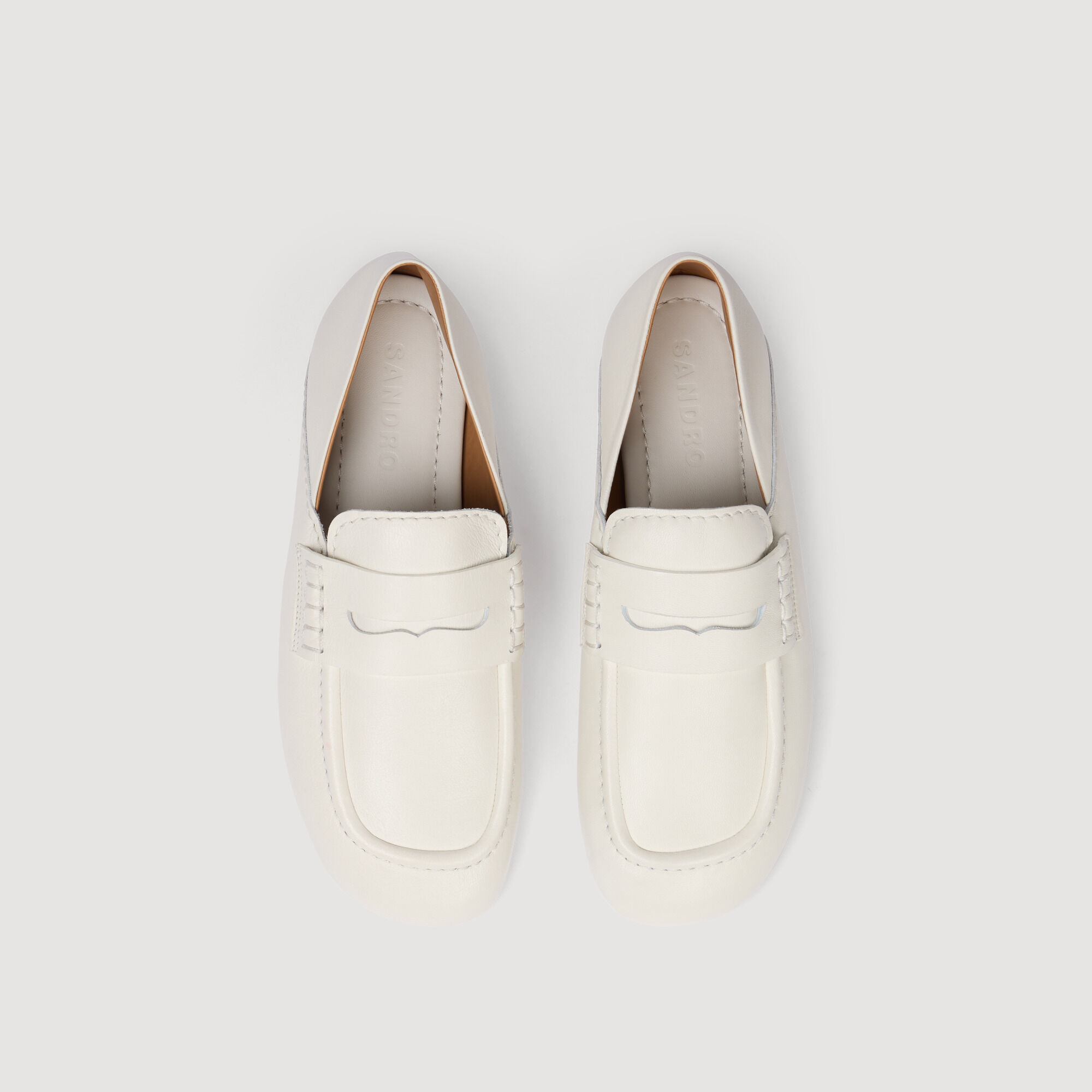 Leder-Loafers