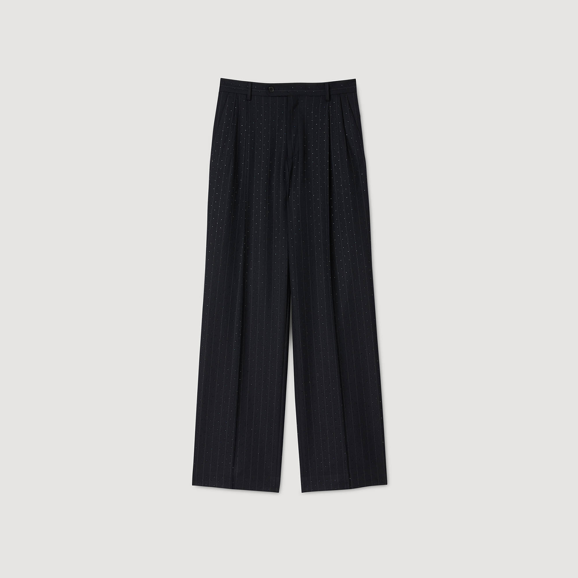 Glitzernde gestreifte Hosen