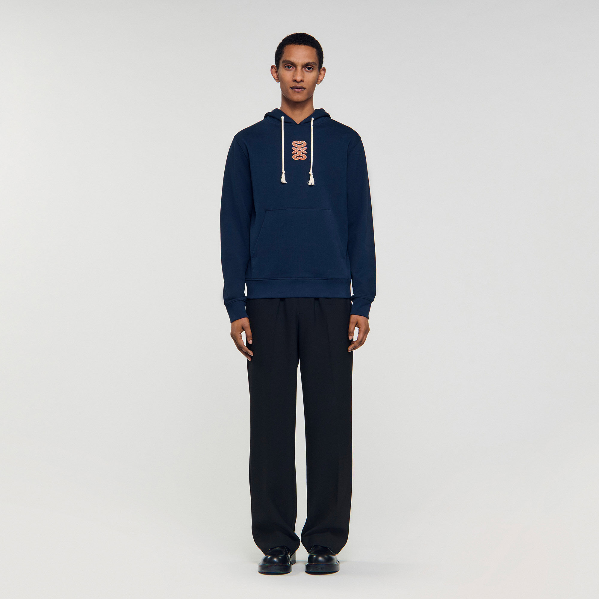 Leder-Plakat-Pullover