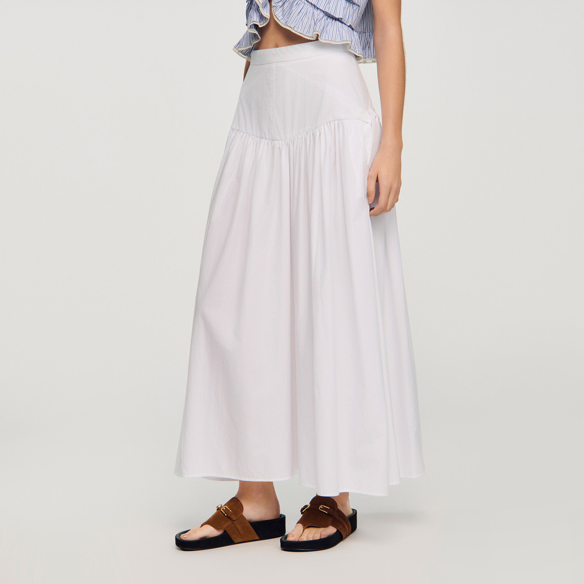 Maxi-Poplin-Rock mit Bändern