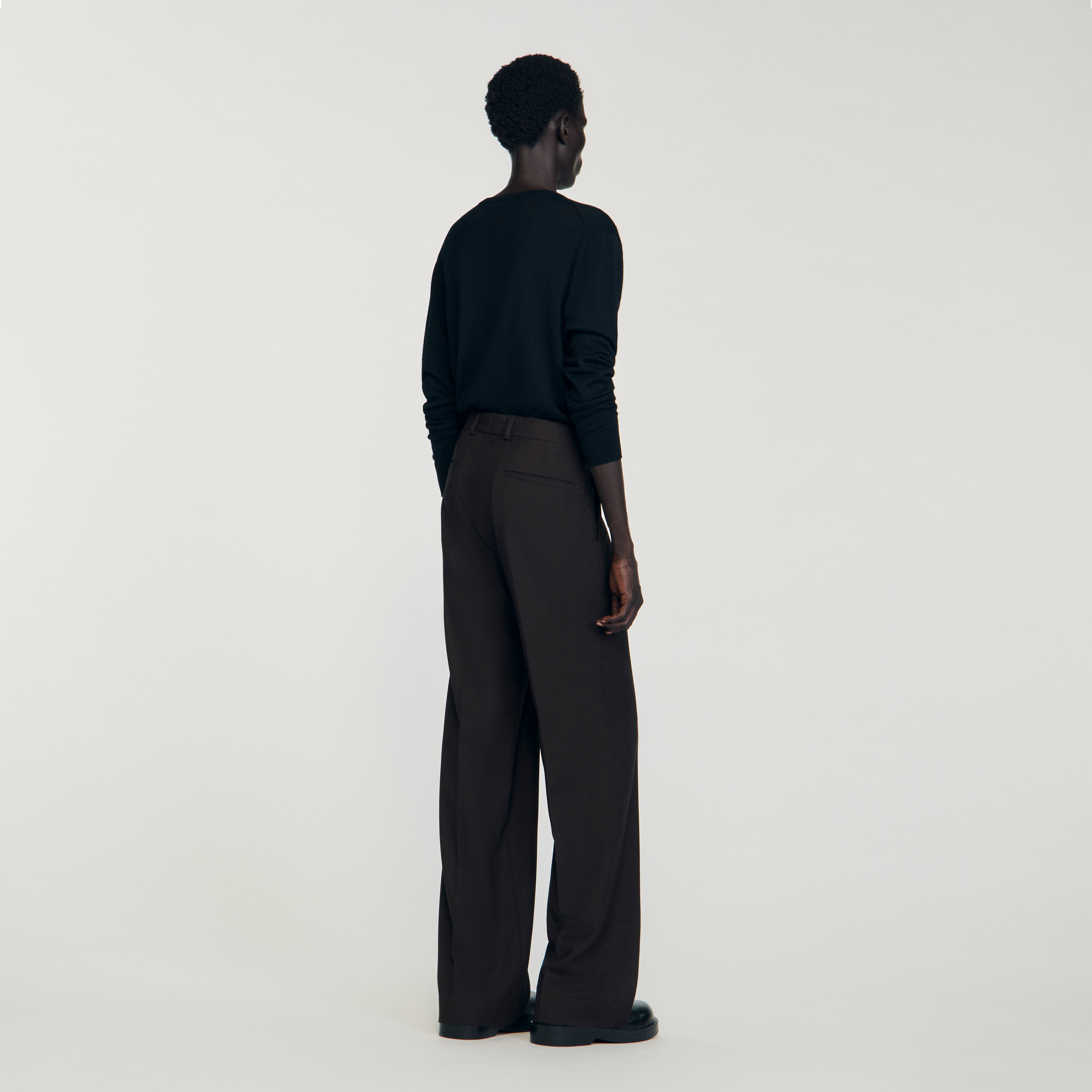 Klassische Hose aus Schurwolle