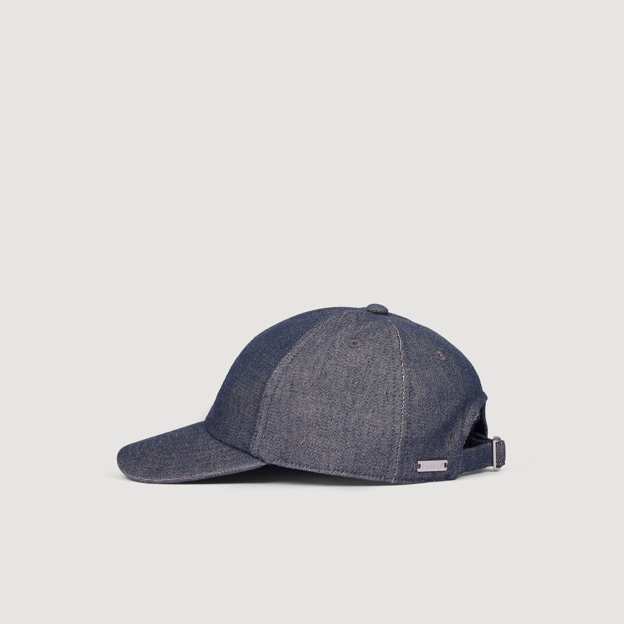 Denim-Mütze mit Logo
