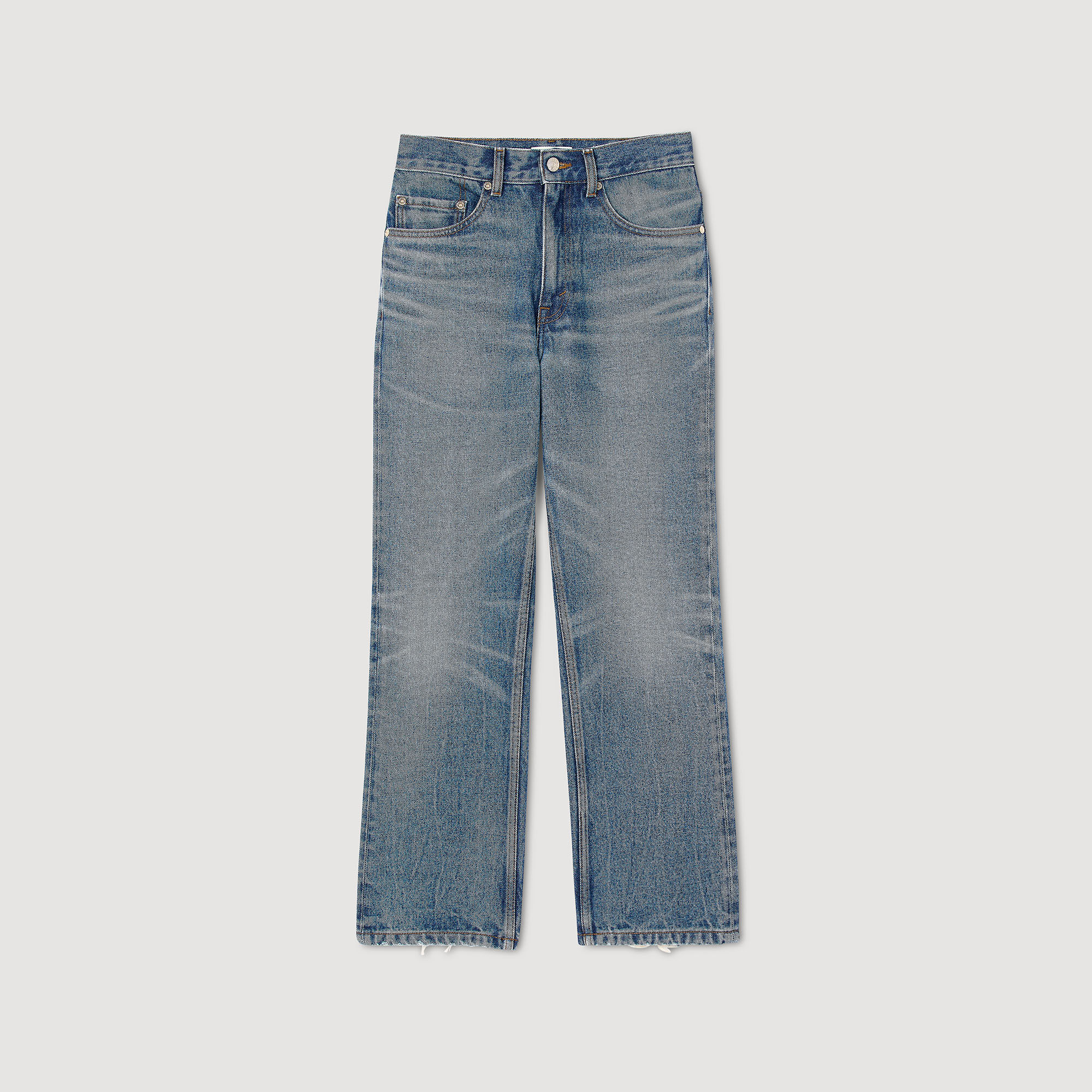 Ausgebleichte Jeans