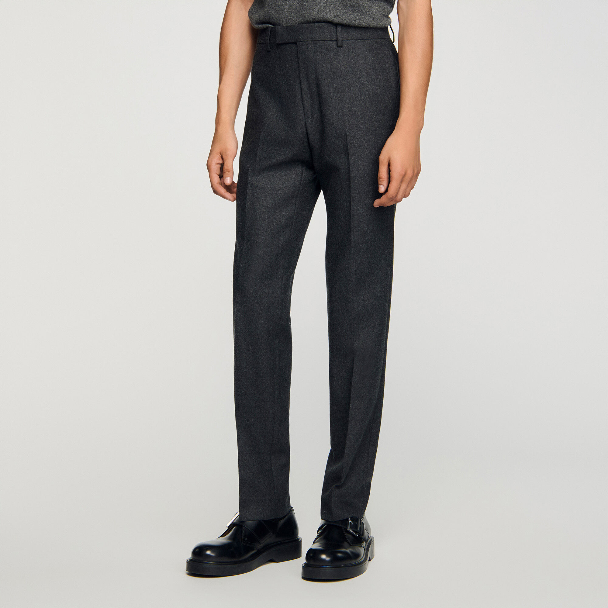 Maßgeschneiderte Hose aus reiner Woll