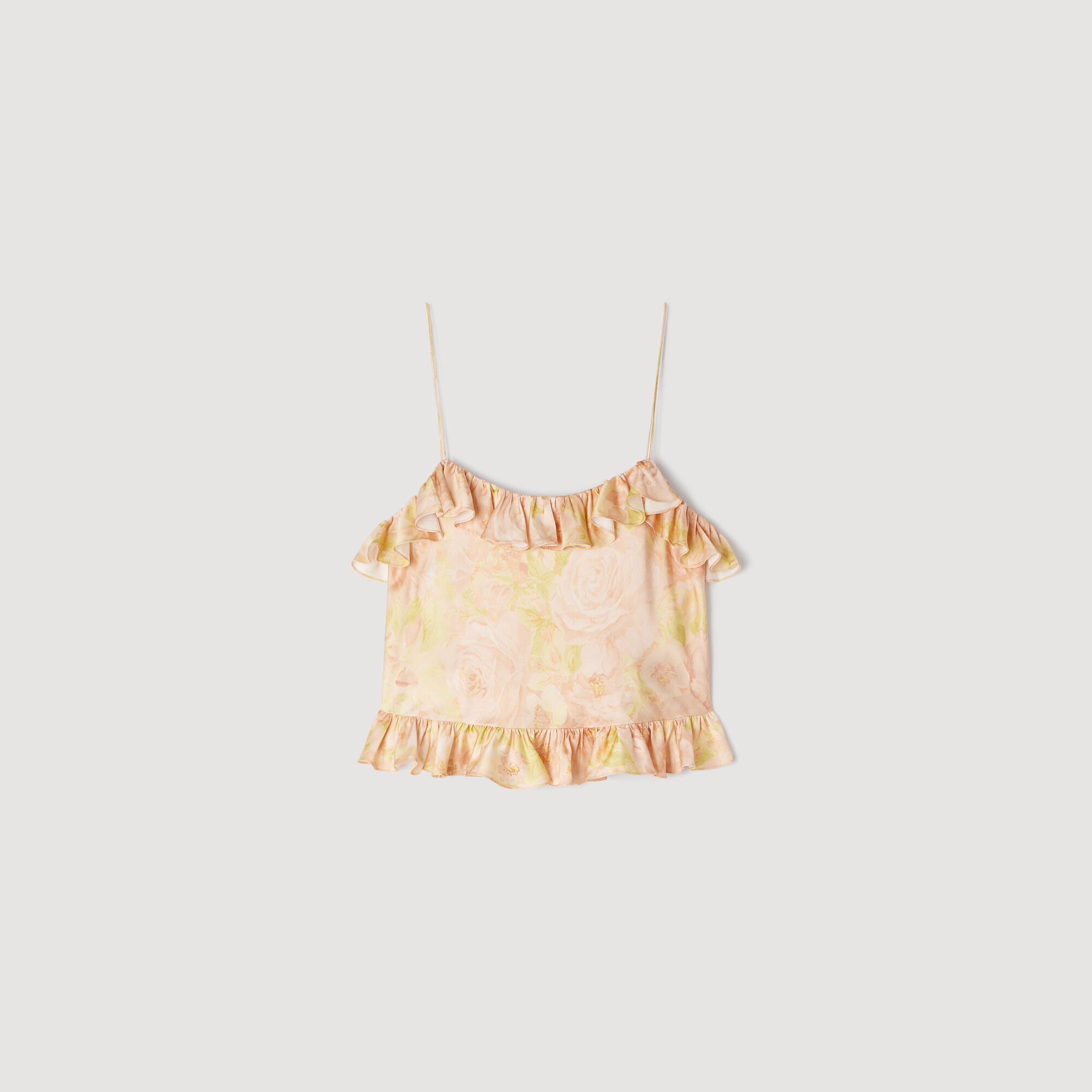 Blumenprint-Bundes-Top