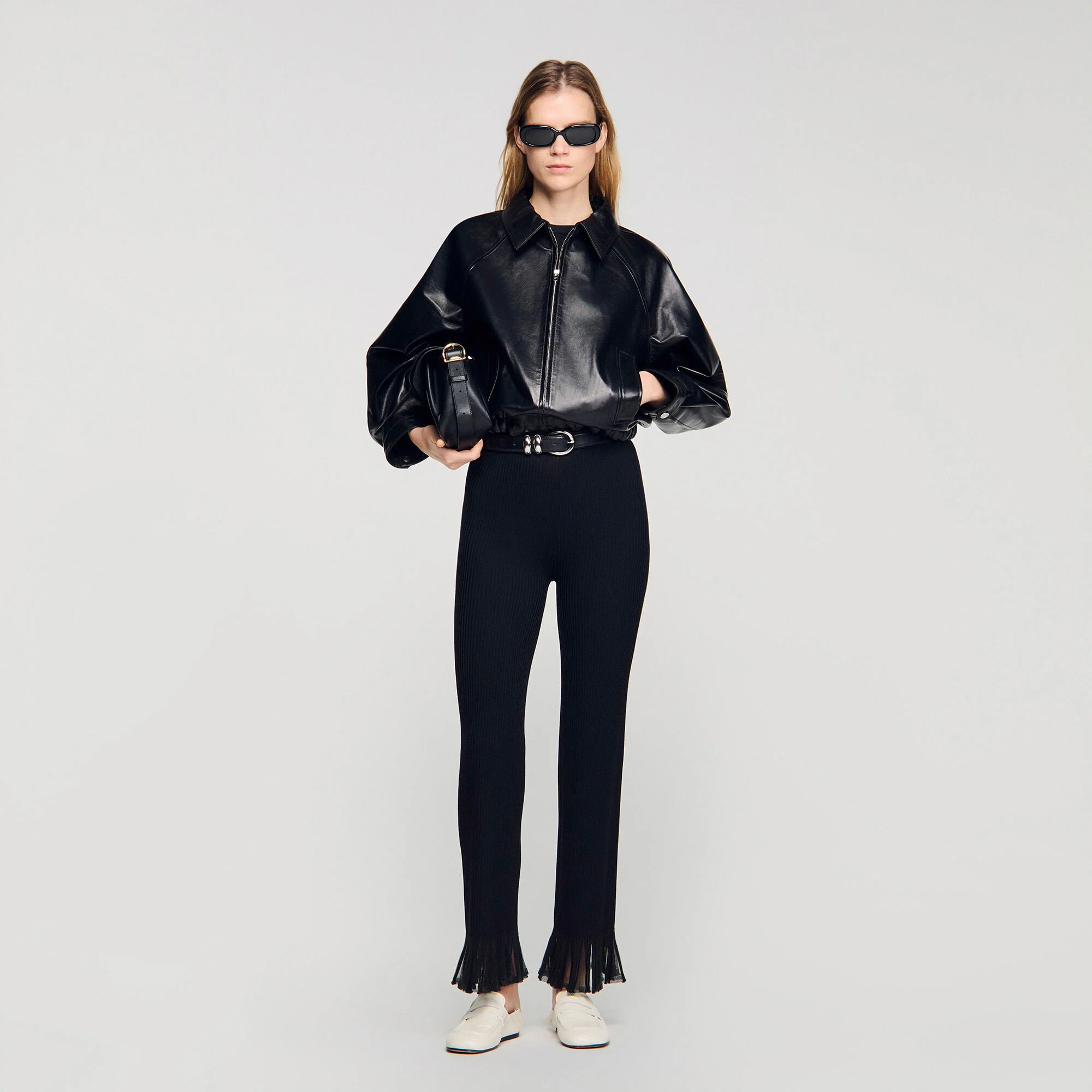 Lammlederjacke