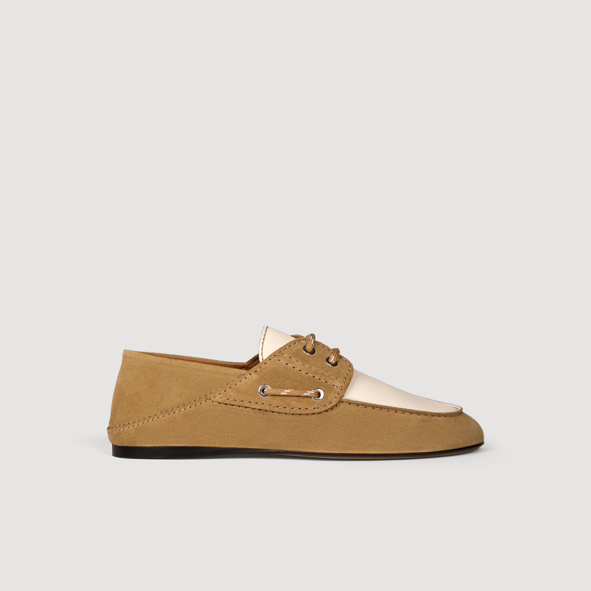 Suede-Bootschuhe