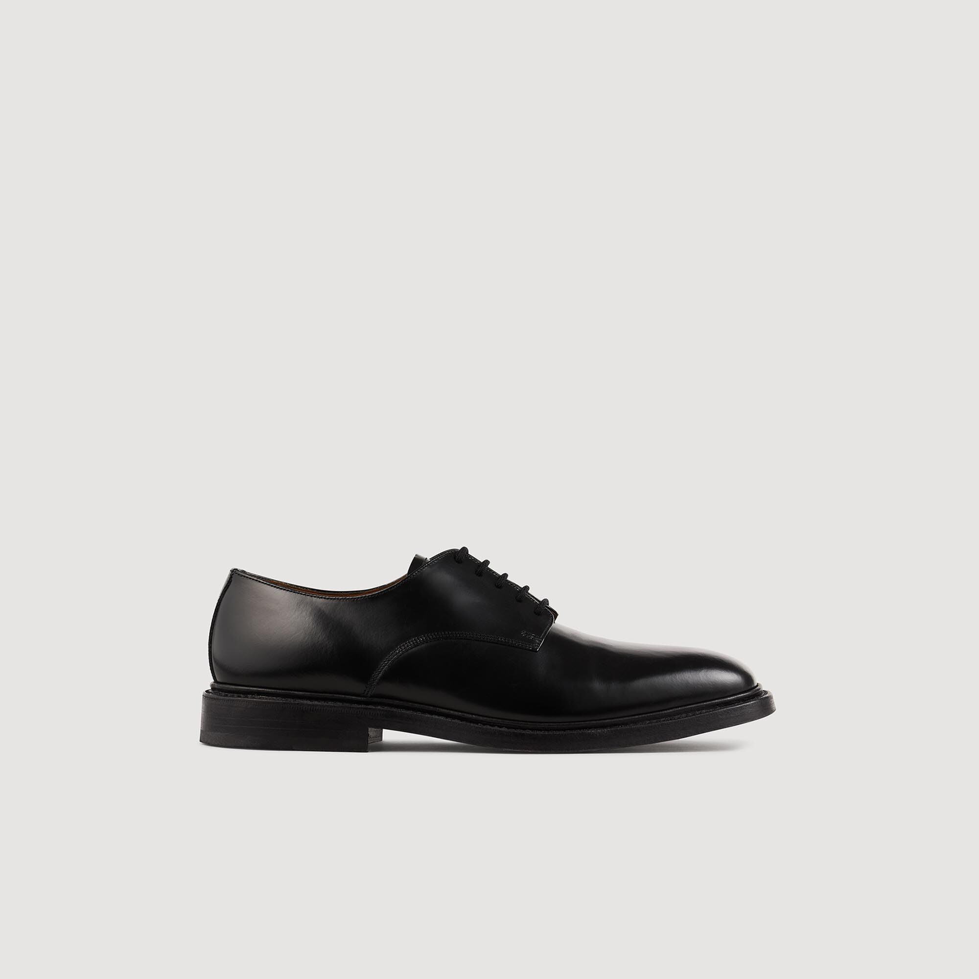 Glänzende Leder-Dressschuhe