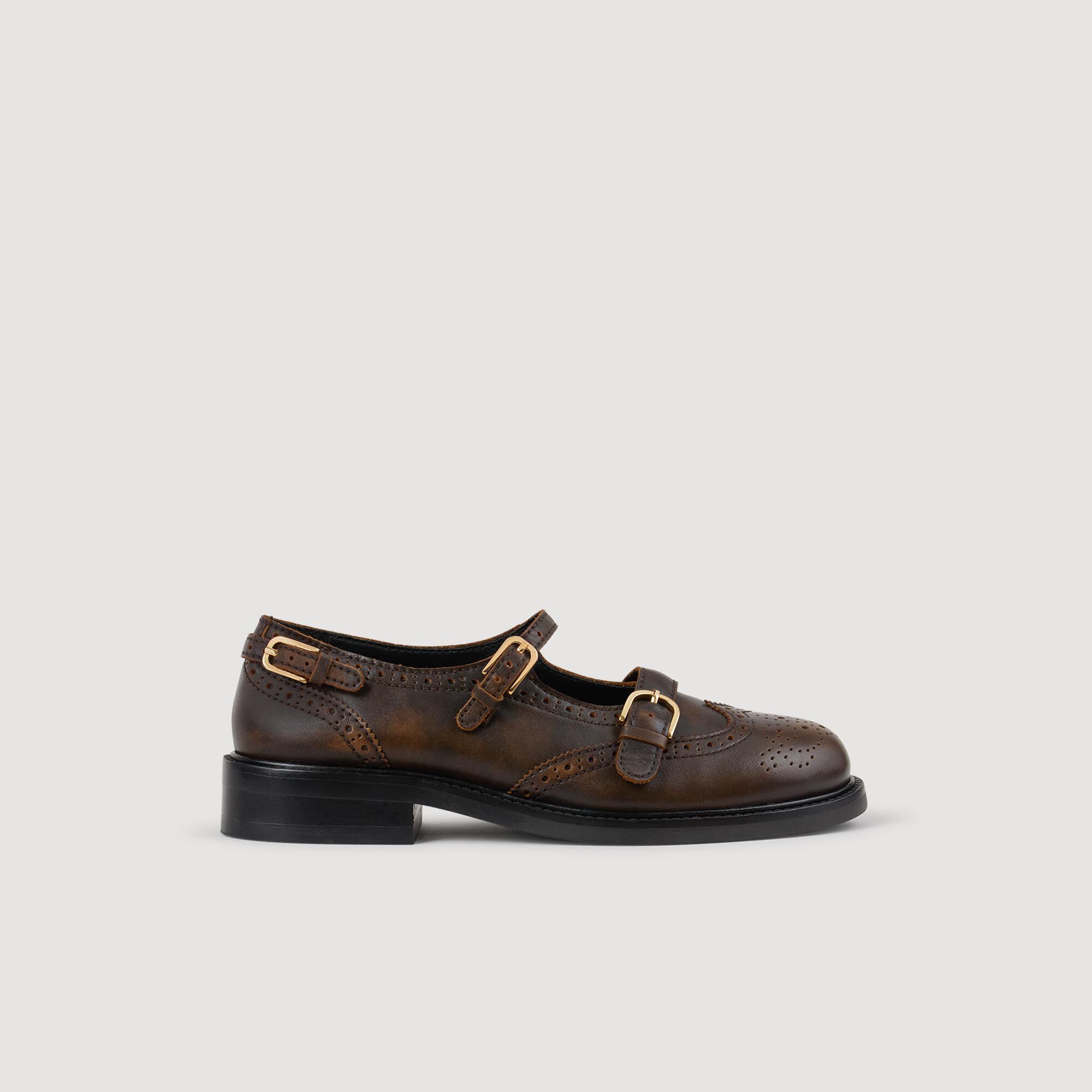 Multi-Buckle-Mary-Jane-Laufschuhe
