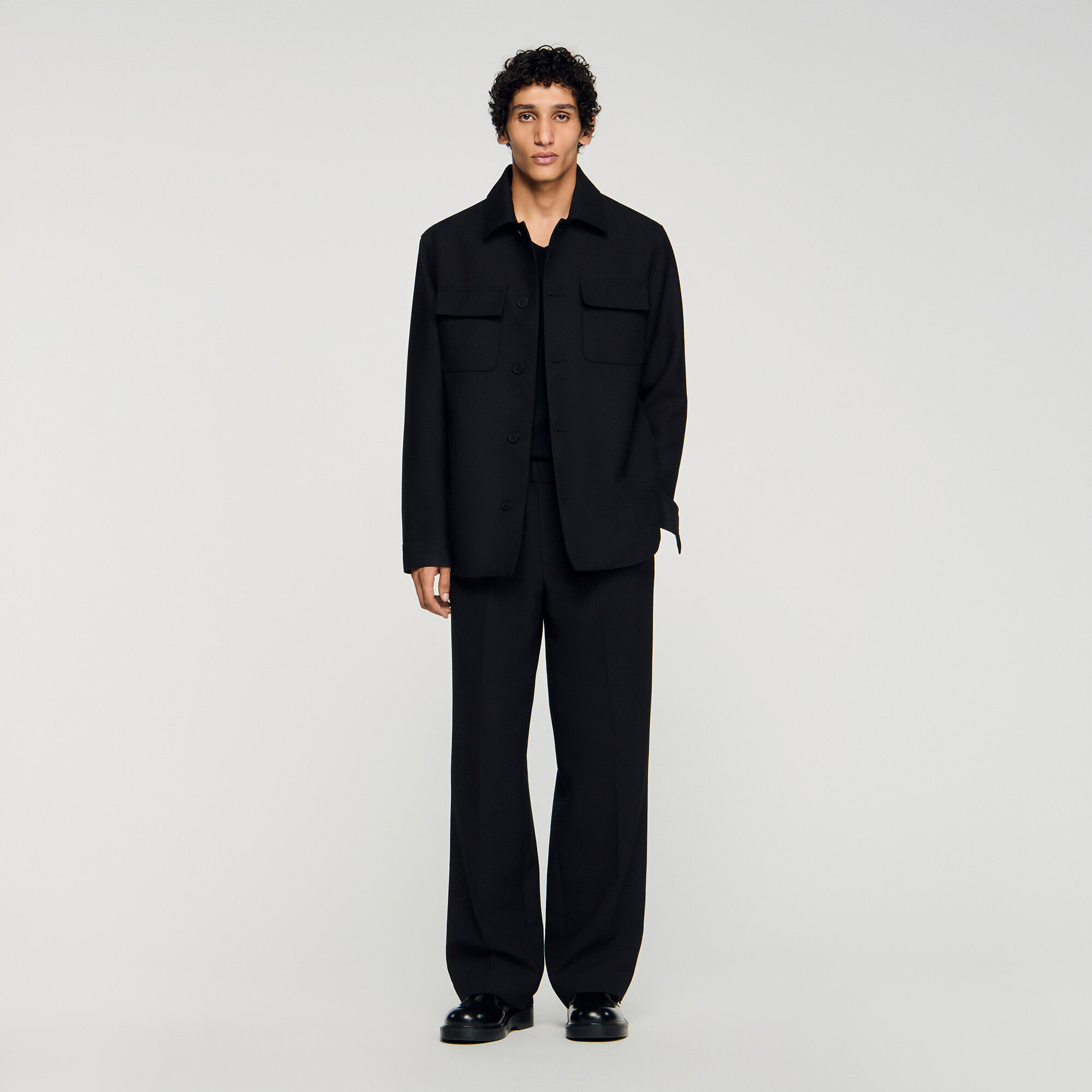 Button-down-Overgröße-Hemd