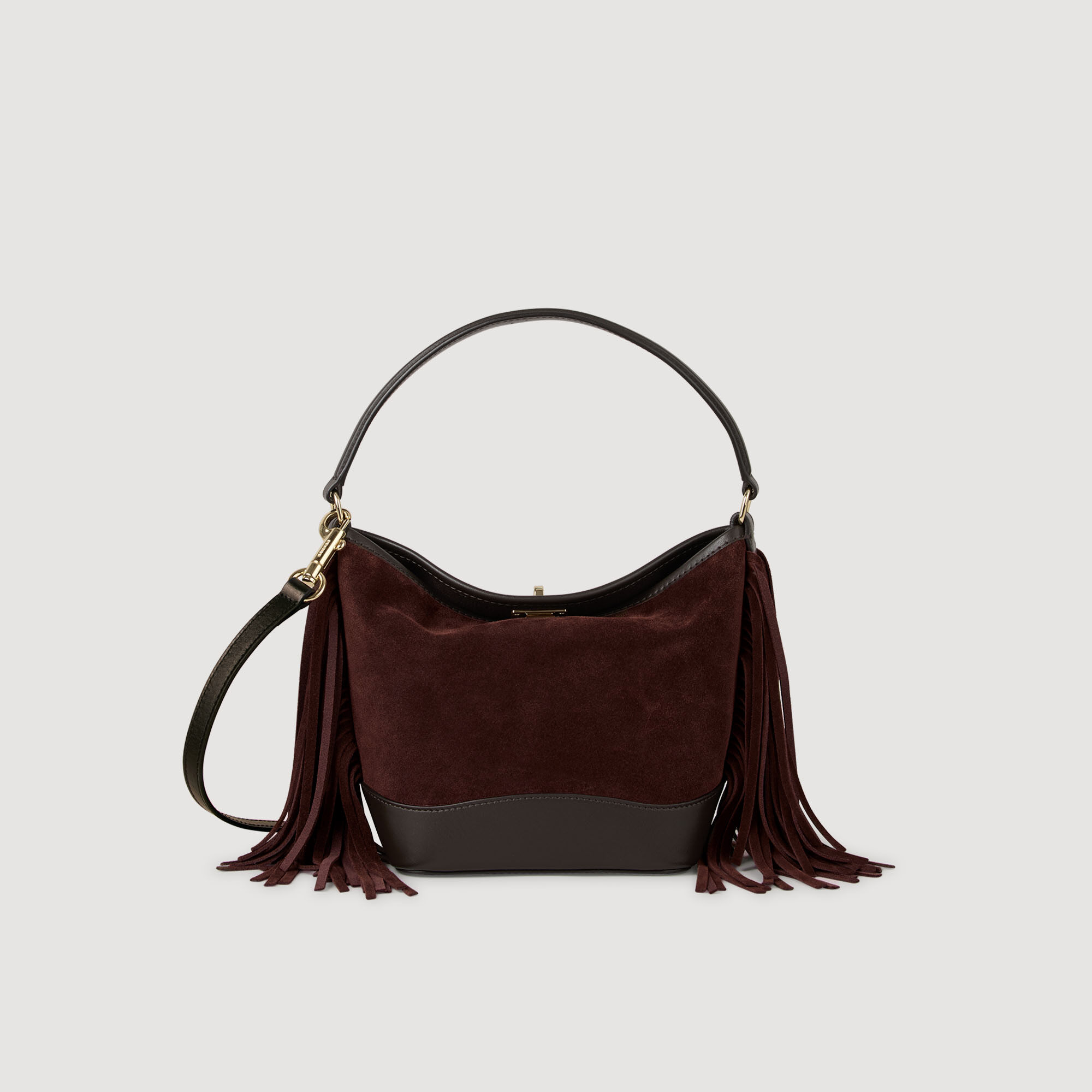 Gefranste Leder-Tasche TANGOSO