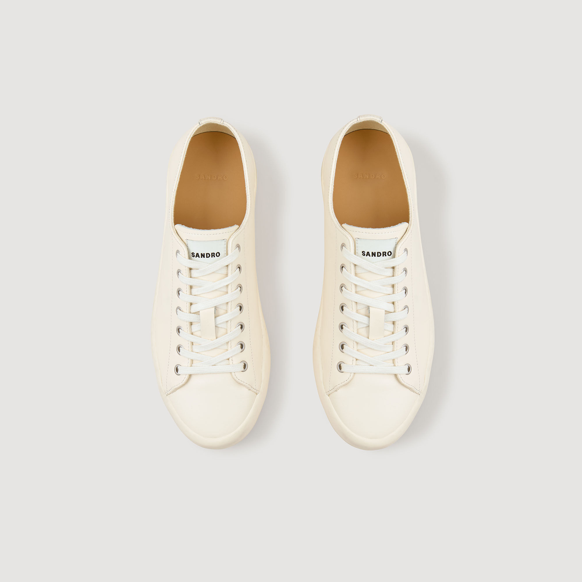 Low-top-Split-Leder-Sneaker