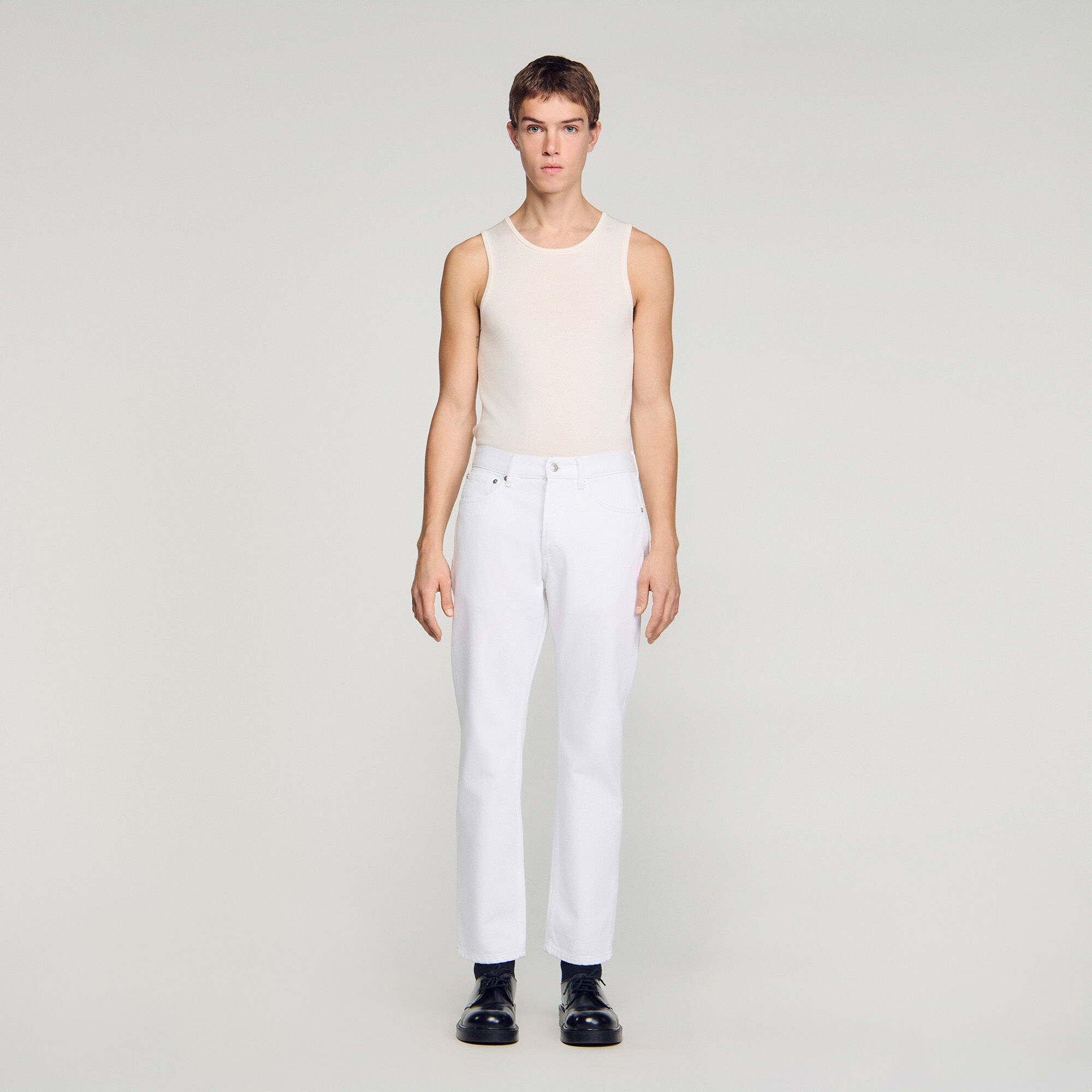 Reguläre Raw Jeans