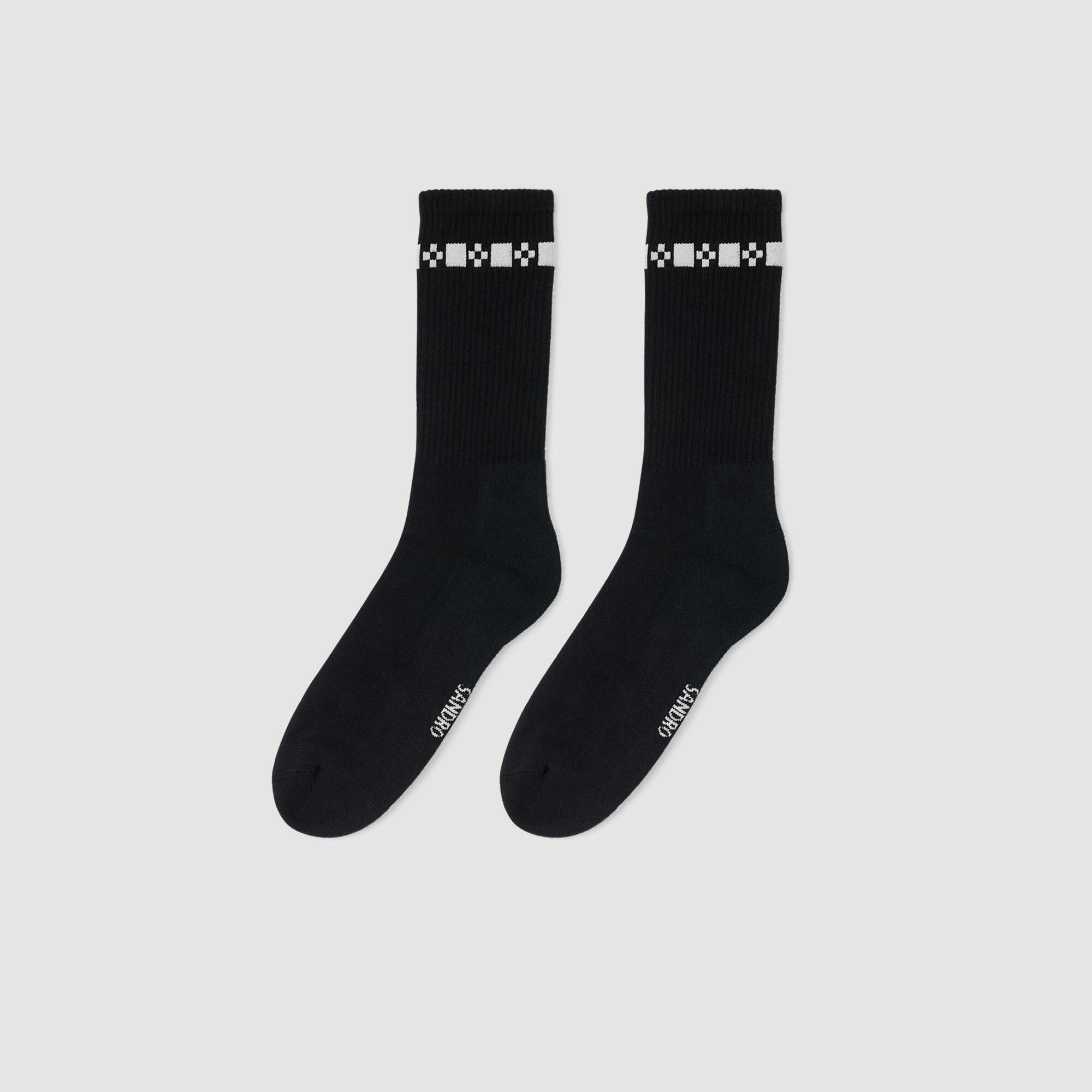 Bestickte Socken