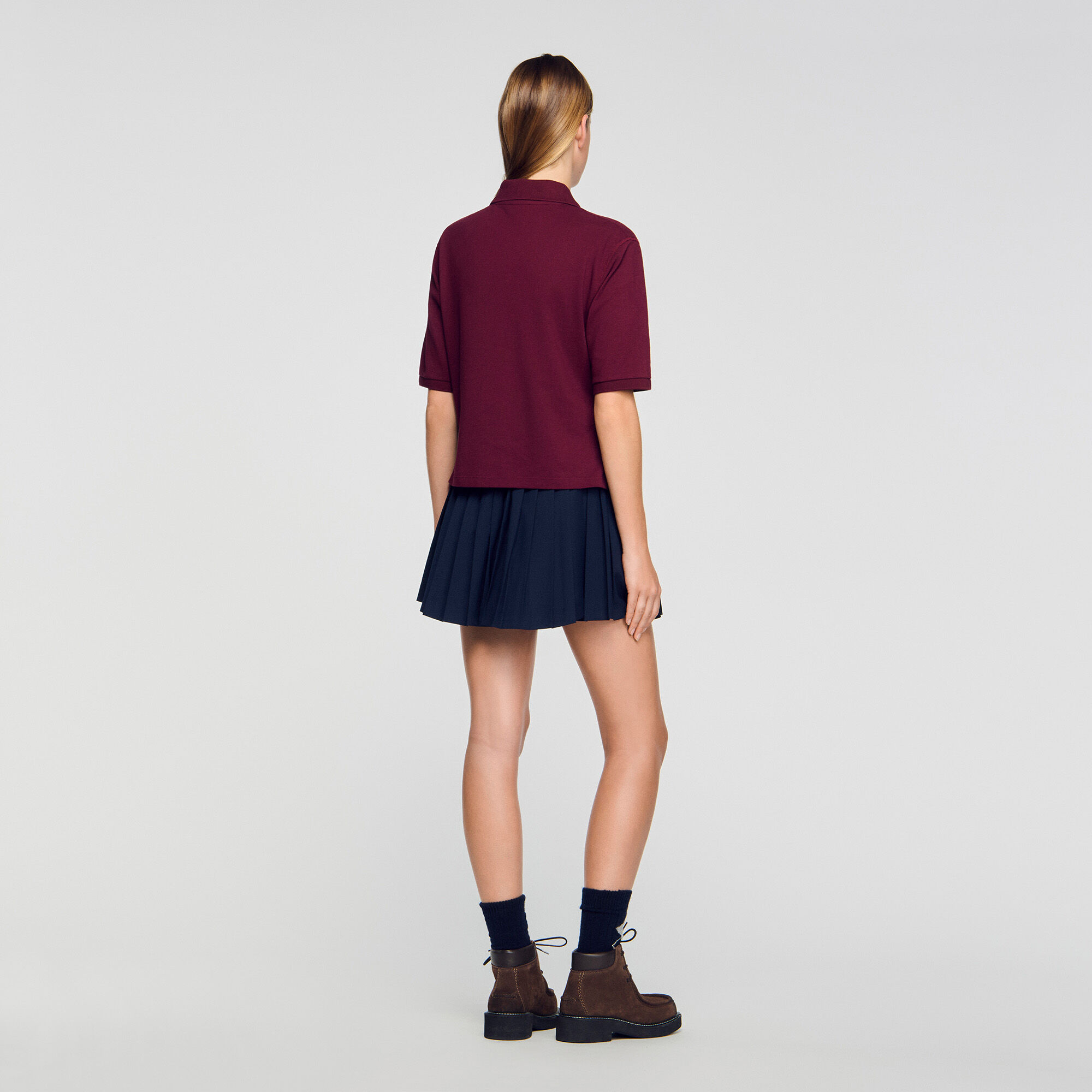 Polo-Shirt mit dekorativen Knöpfen