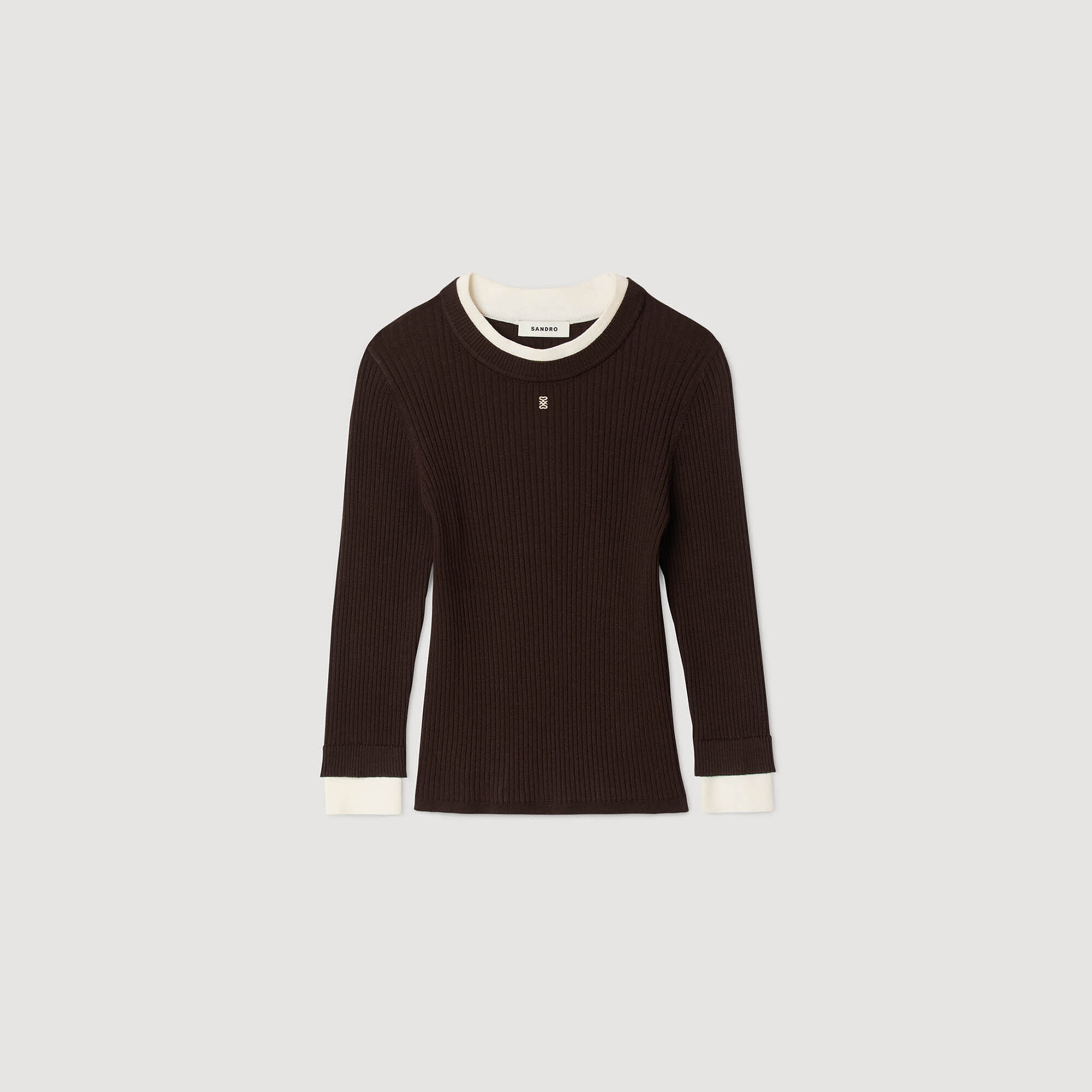 2-in-1-Mischwollpullover