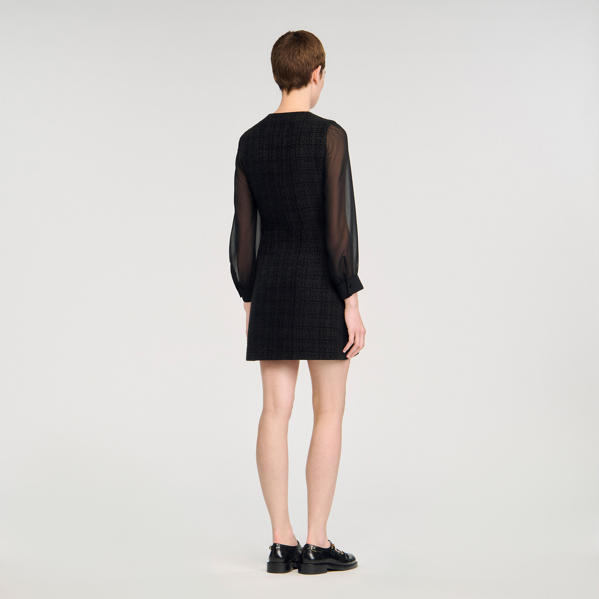 Langarm-Minikleid