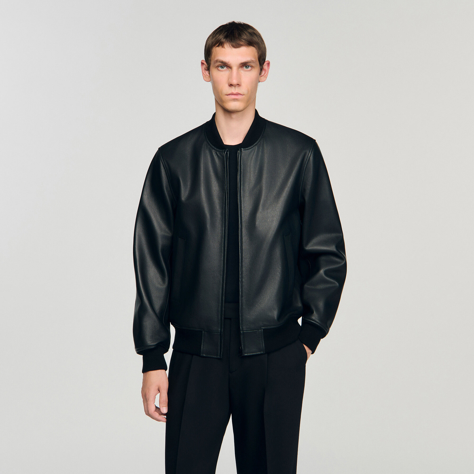 Lederjacke